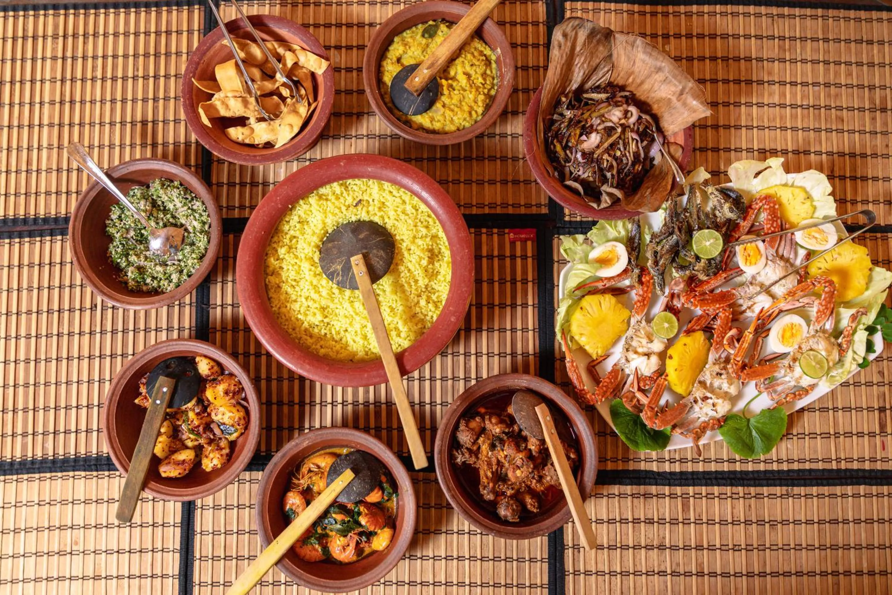 Food and drinks in Roshanne Beach Resort, Kalpitiya