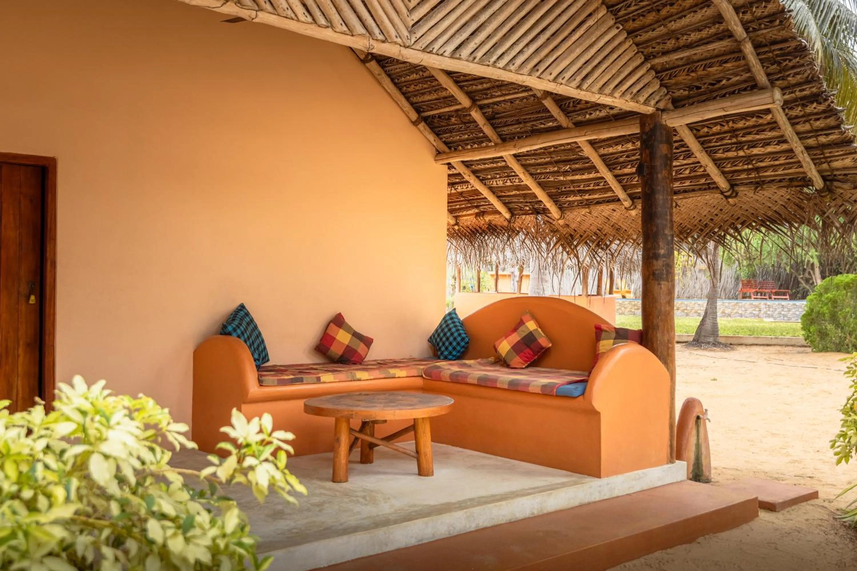 Patio in Roshanne Beach Resort, Kalpitiya