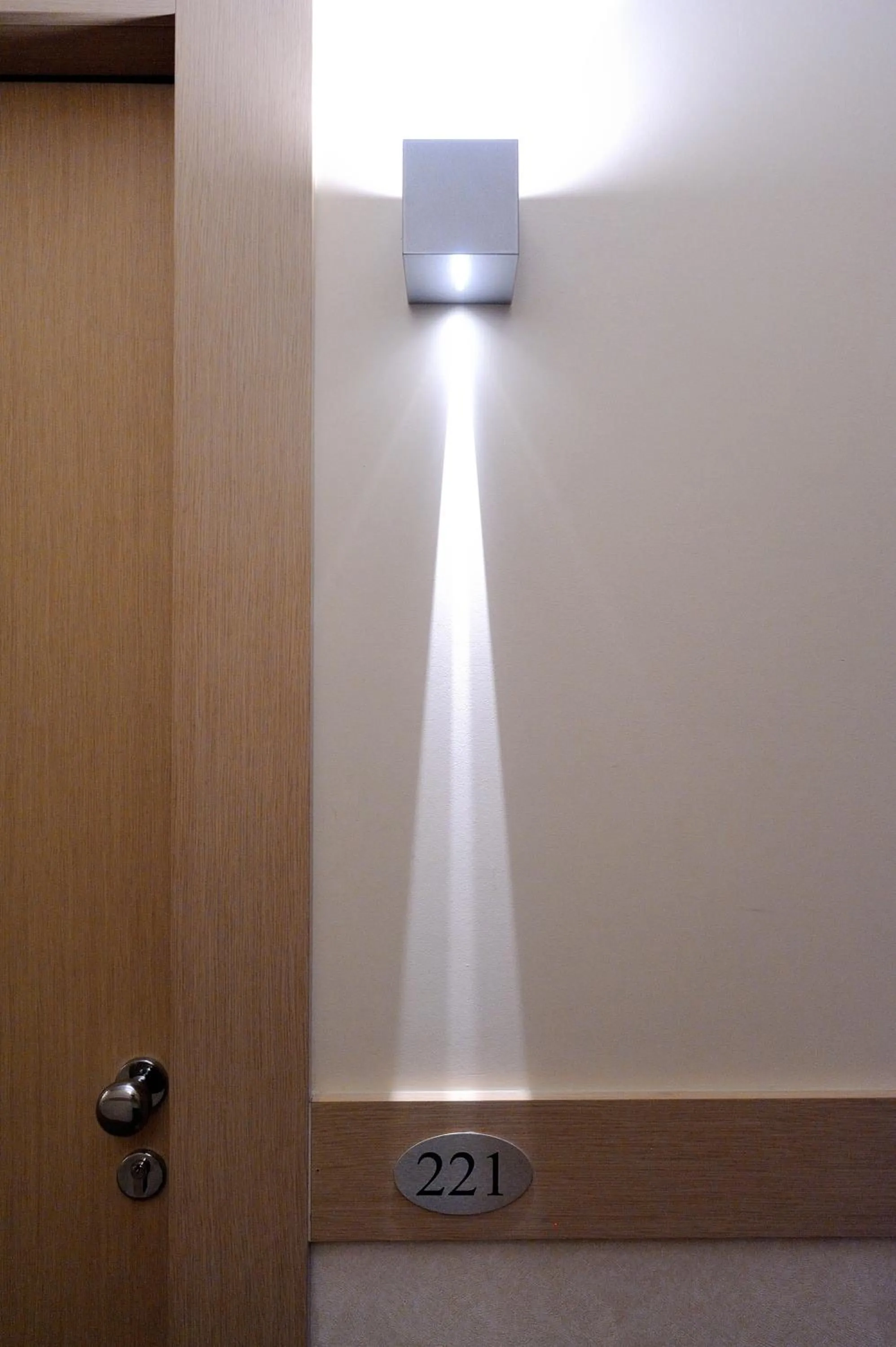 Decorative detail in Hotel Frate Sole