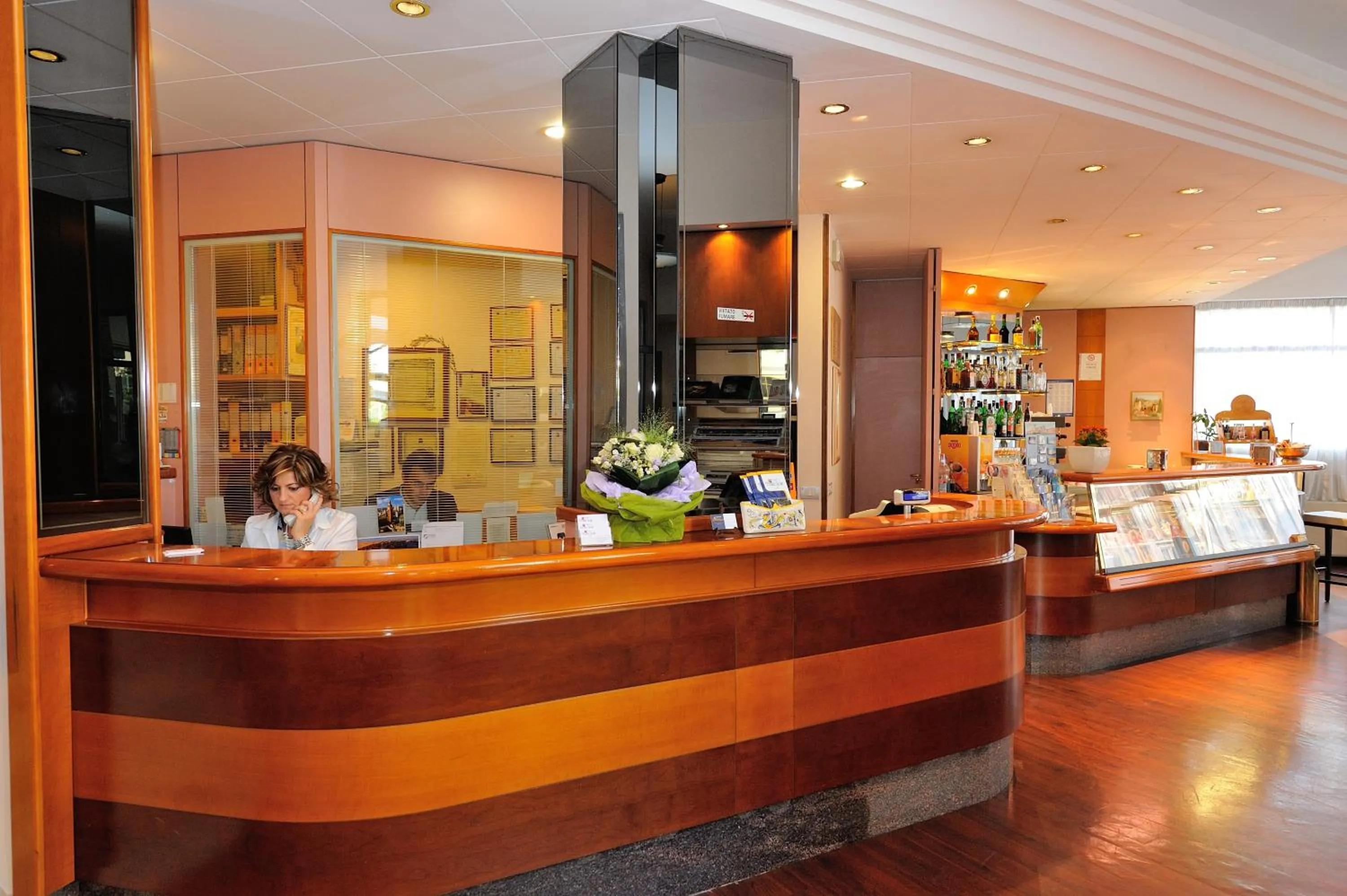 Lobby or reception in Hotel Frate Sole