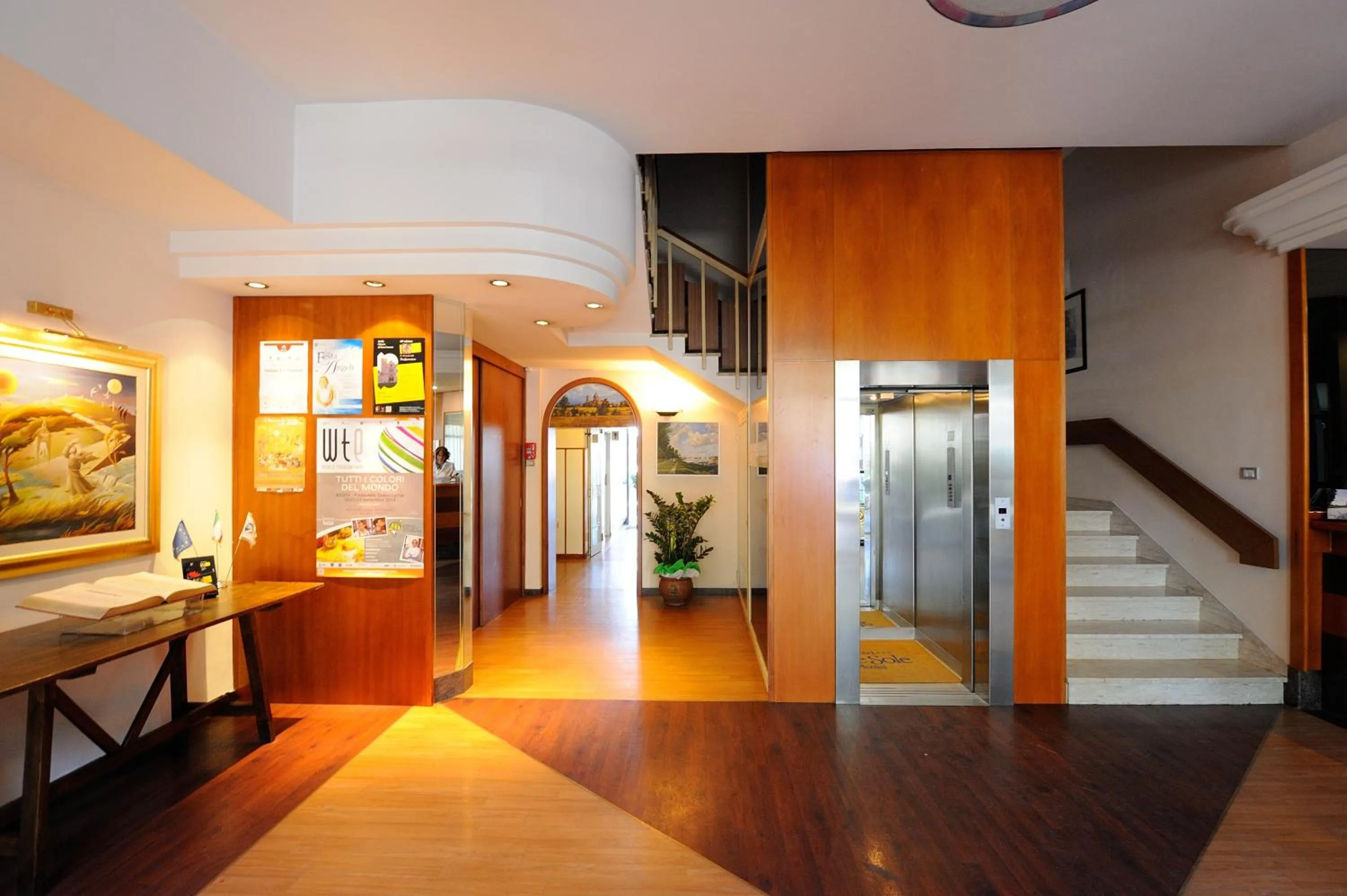 Lobby or reception in Hotel Frate Sole