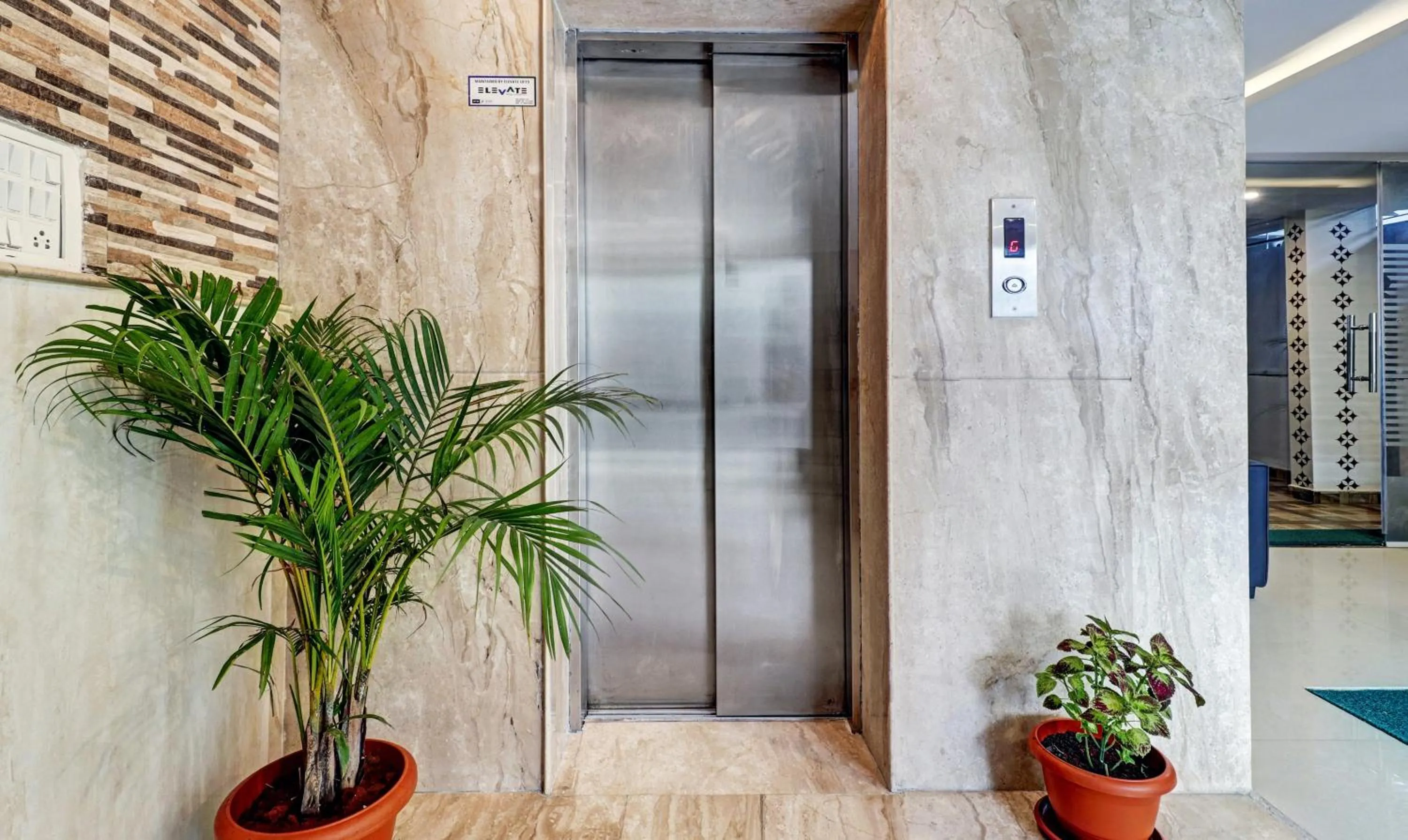elevator in Treebo Elite Premium Homes
