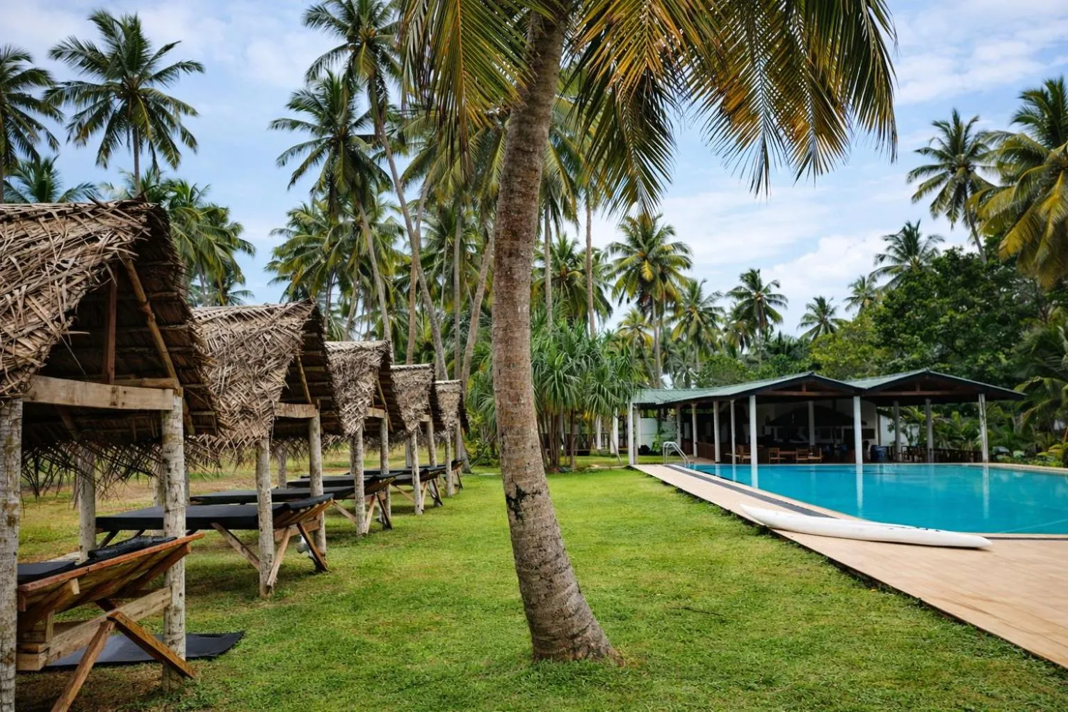 Pool view in Helios Beach Resort