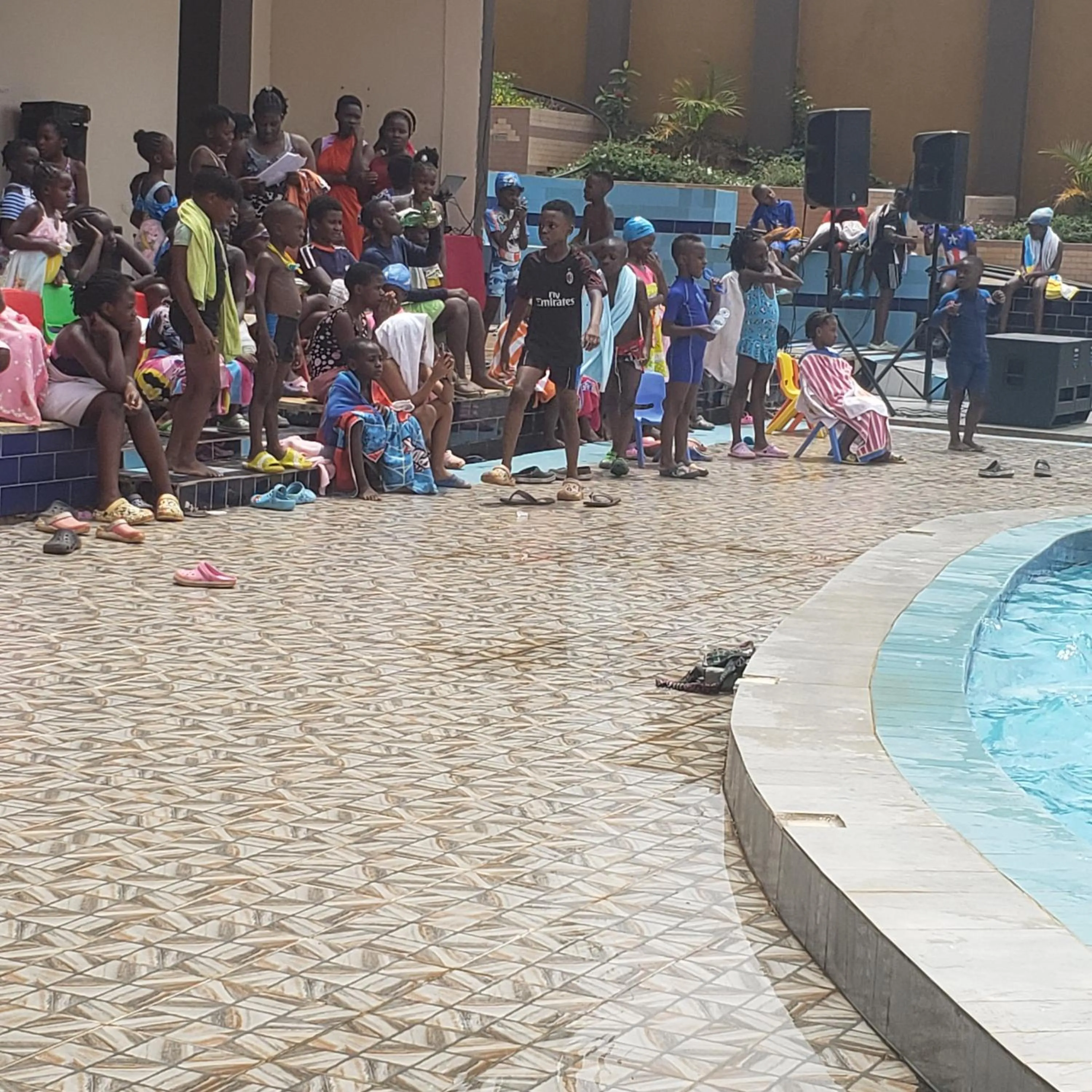 Swimming pool in The Voice Hotel