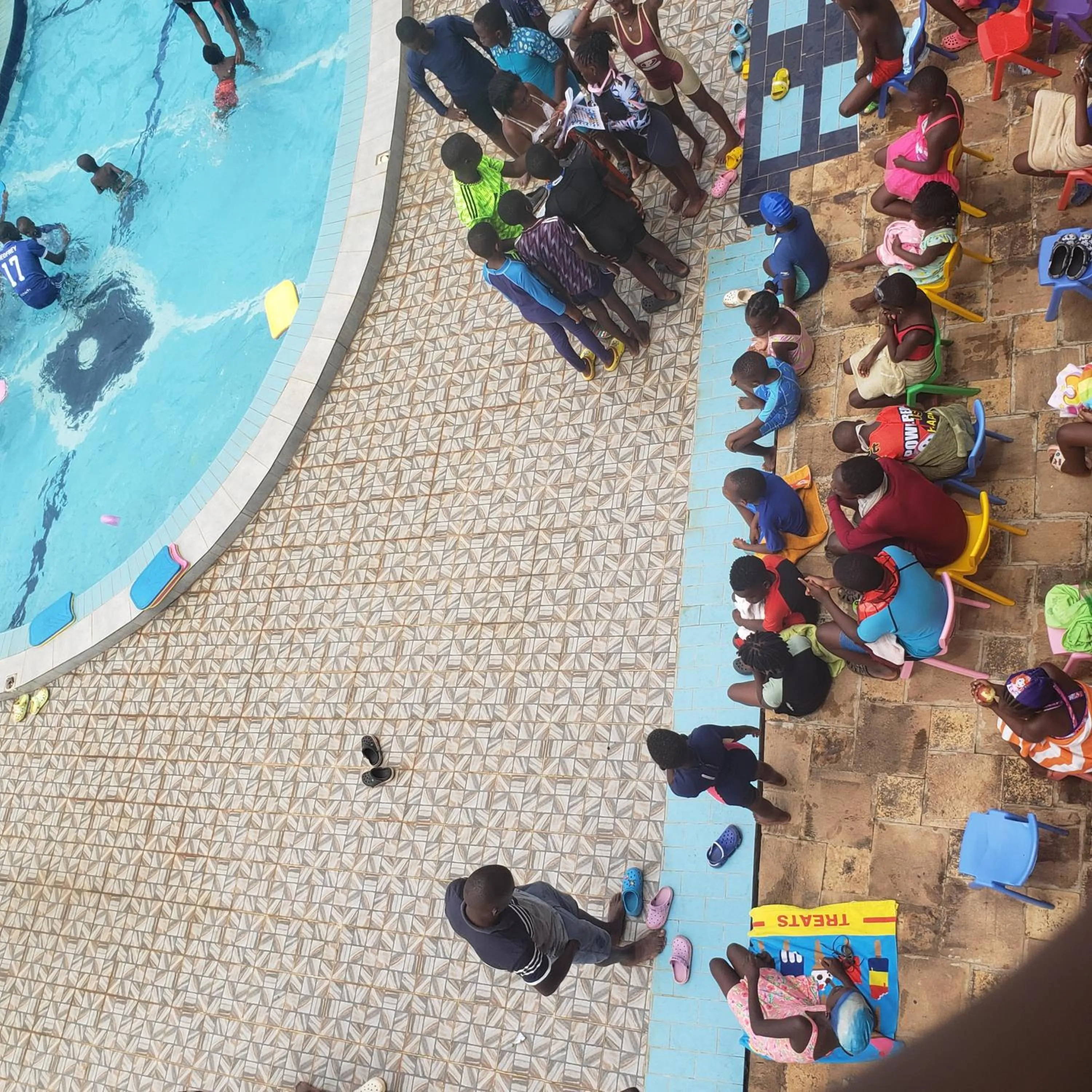 Swimming pool in The Voice Hotel