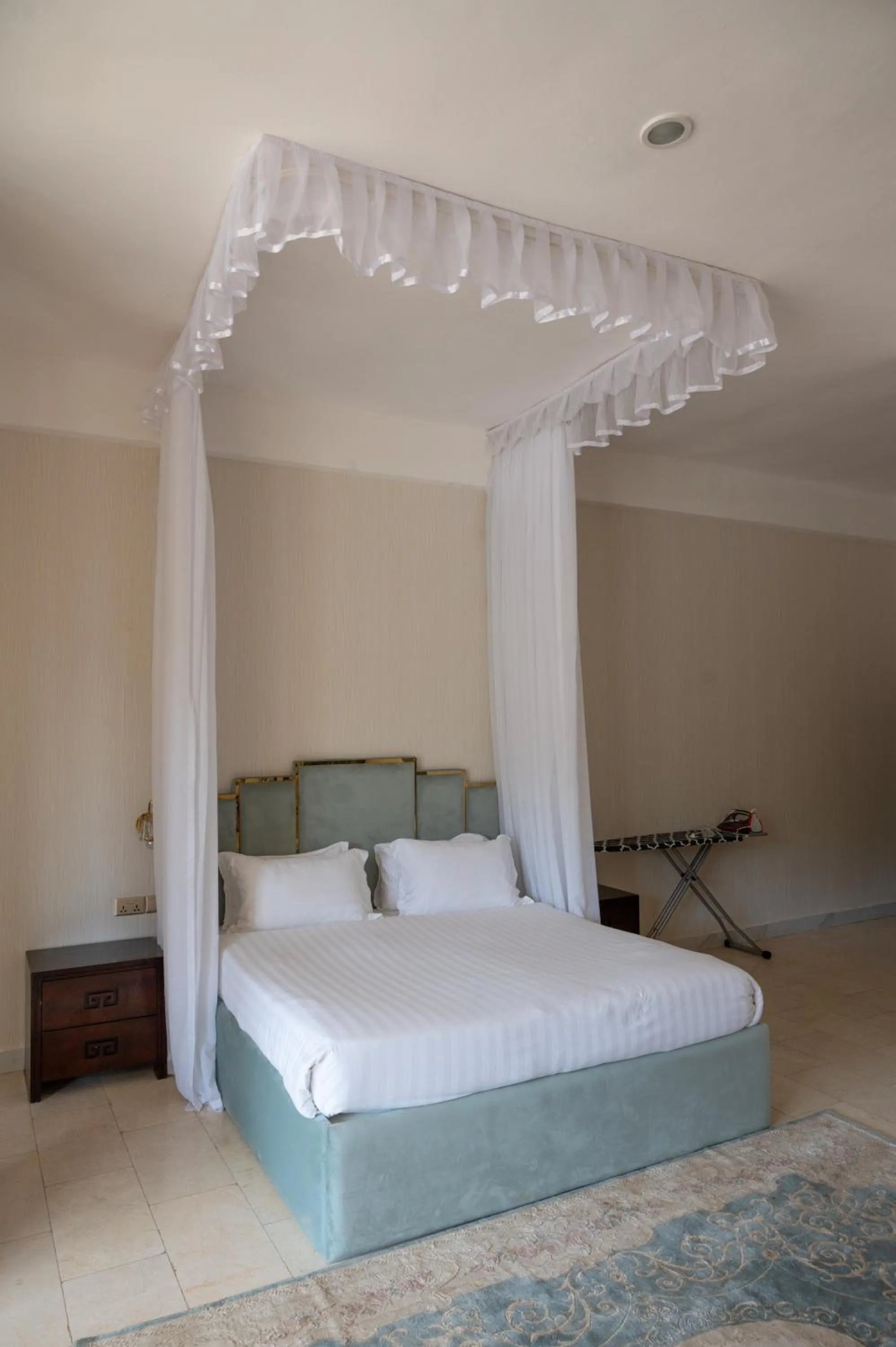 Bed in The Voice Hotel