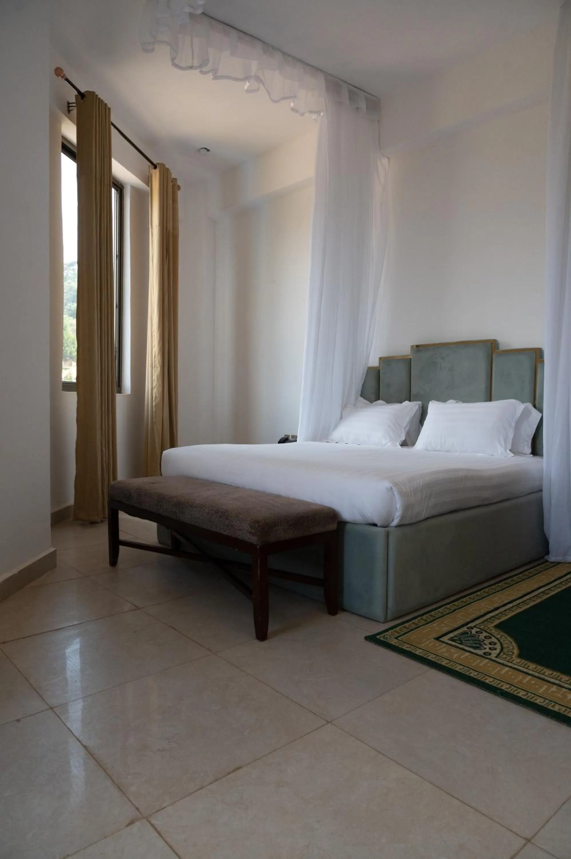 Bed in The Voice Hotel