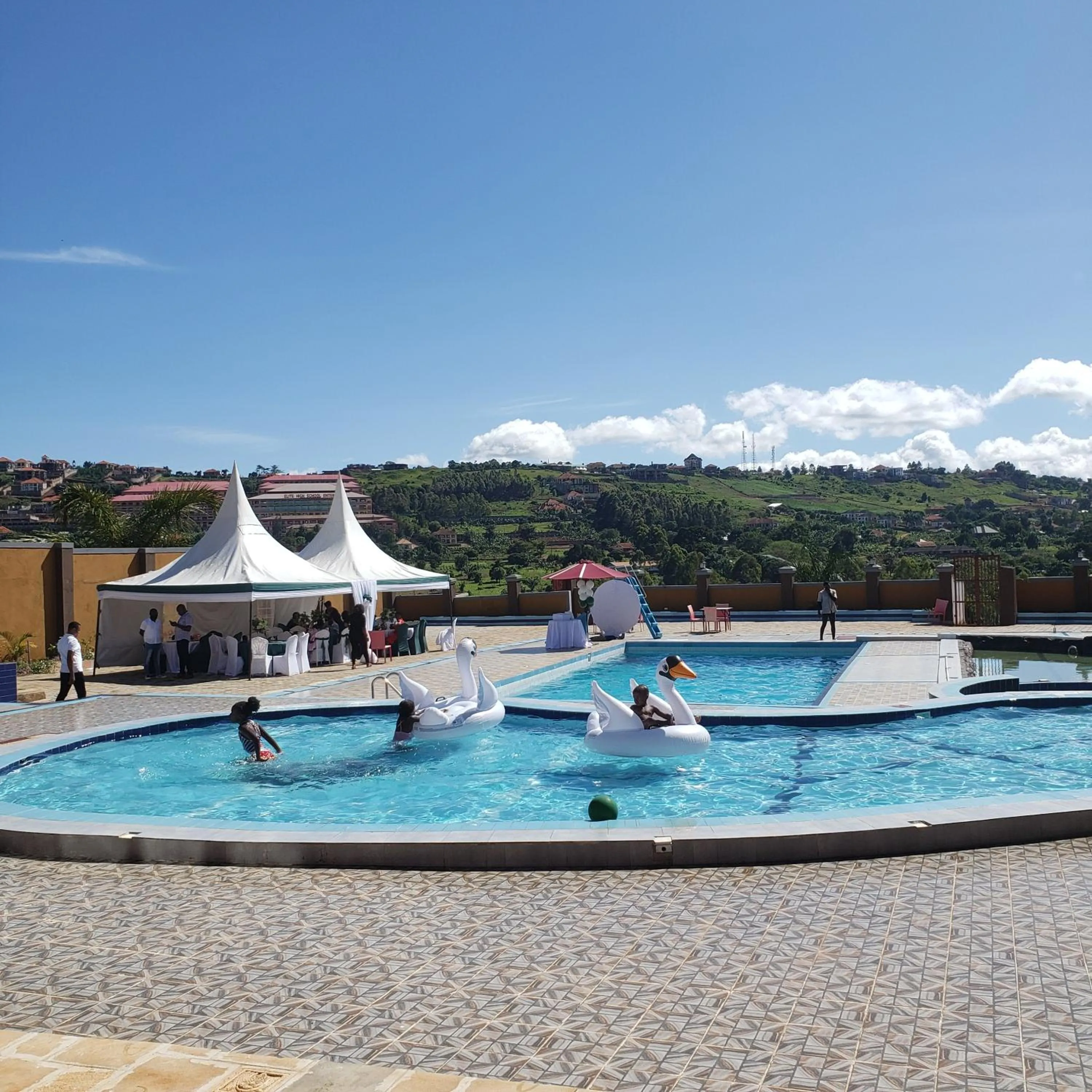 Swimming pool in The Voice Hotel