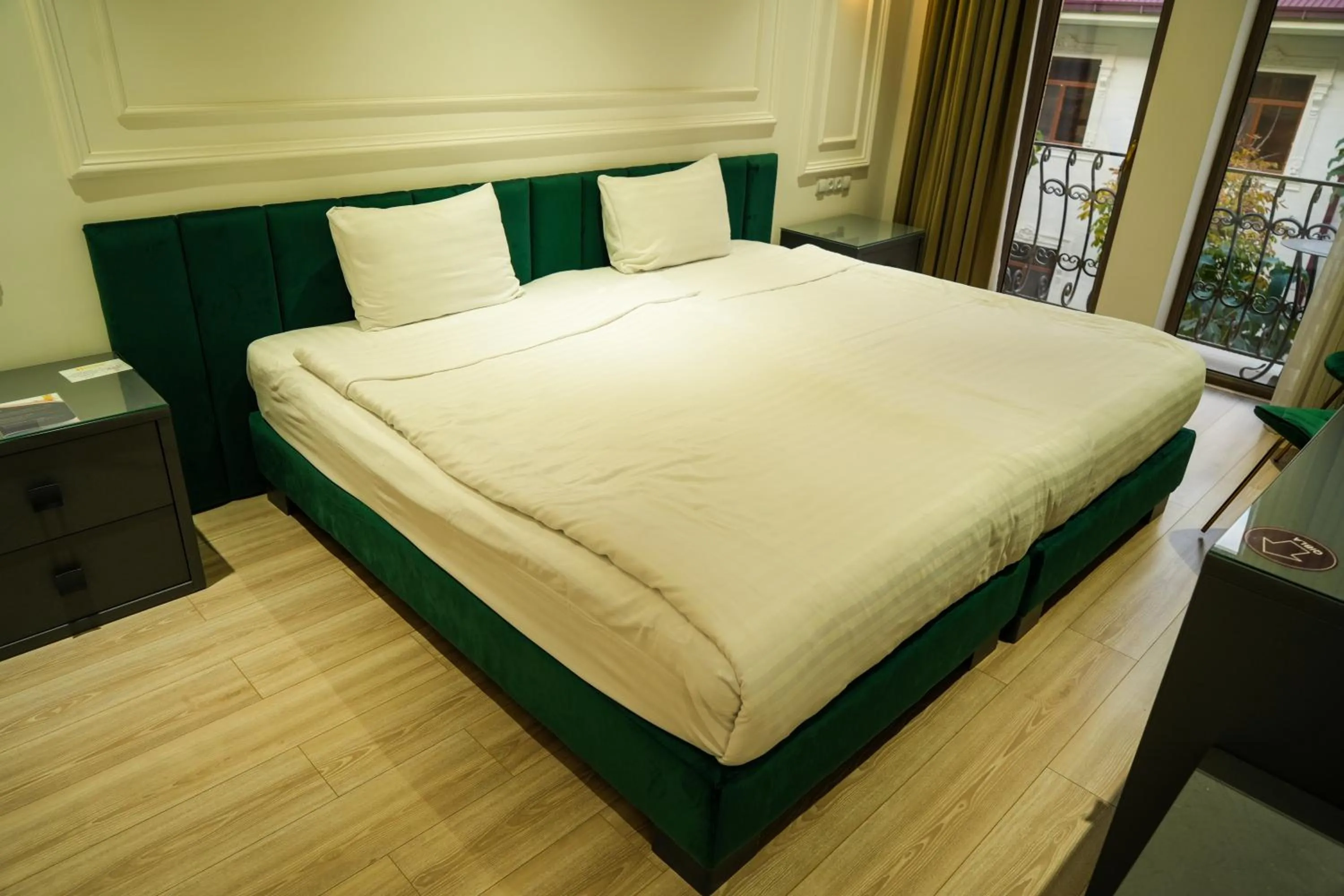 Bed in Marokand Spa Hotel