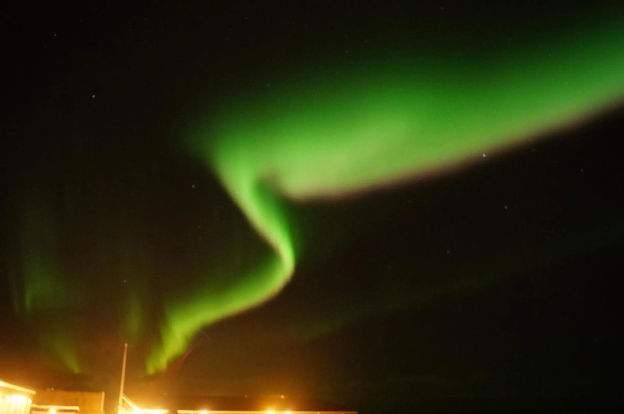 Night in Hlid Fisherman's Village