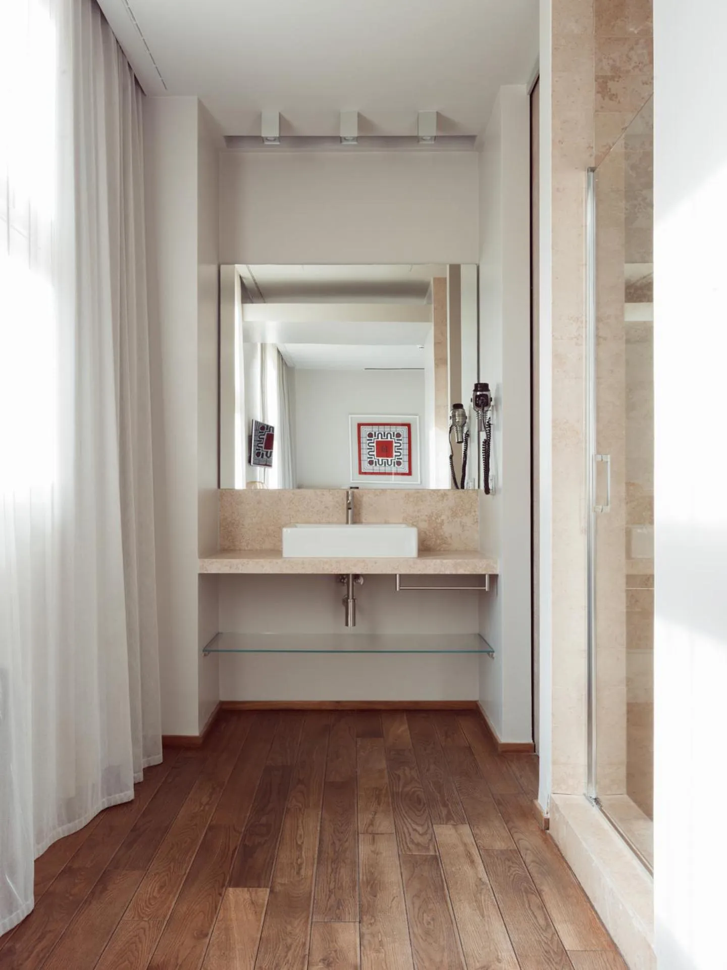 Bathroom in Posta Design Hotel