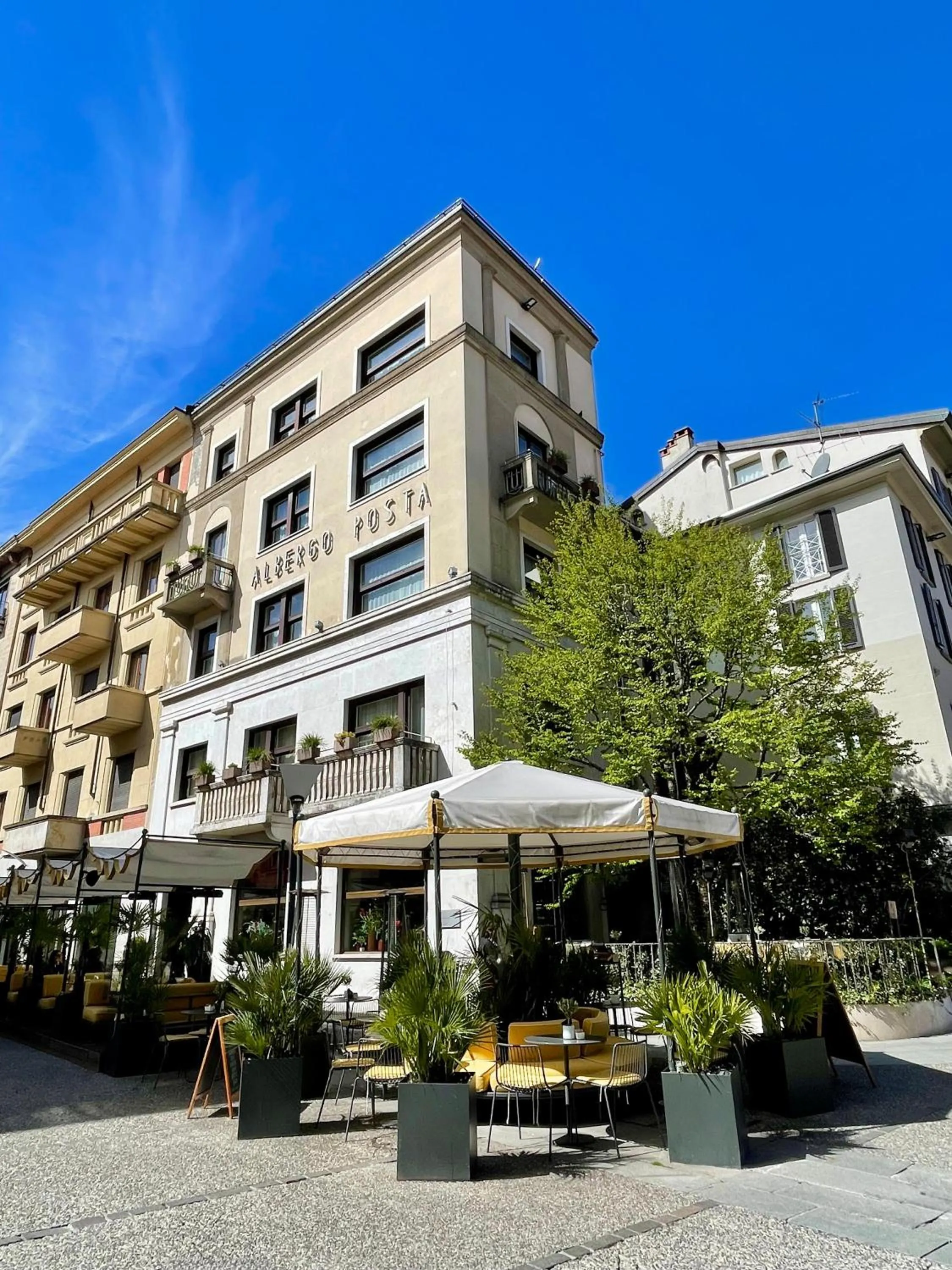 Property building in Posta Design Hotel