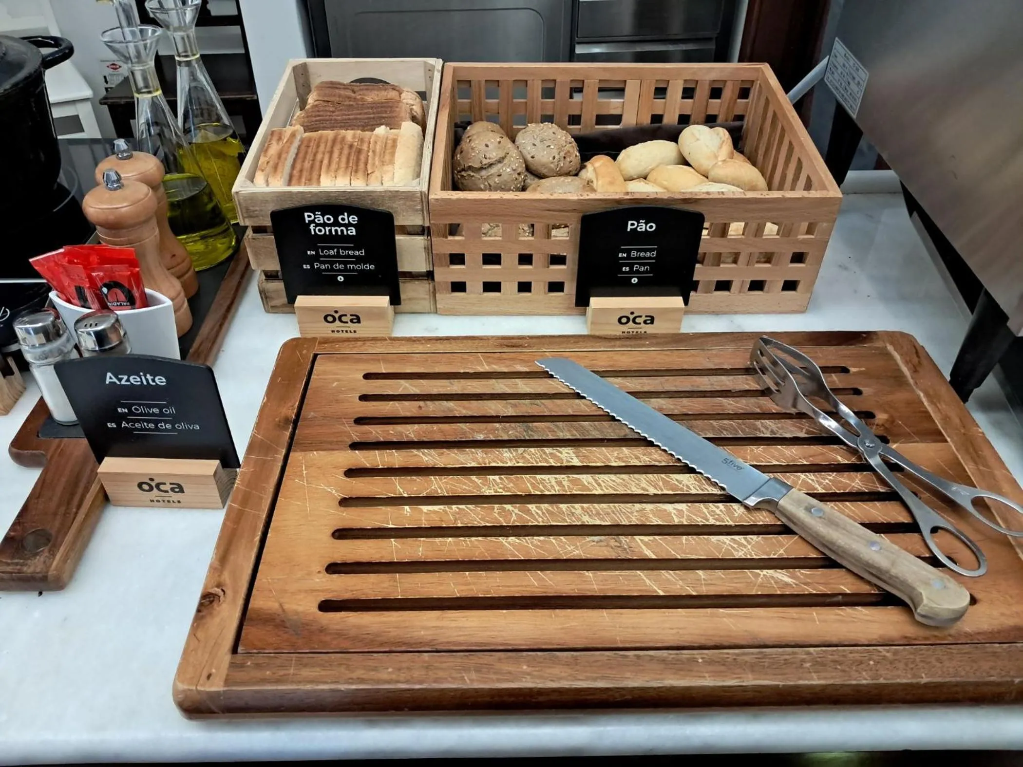 Food in Oca Ribeira do Porto Hotel