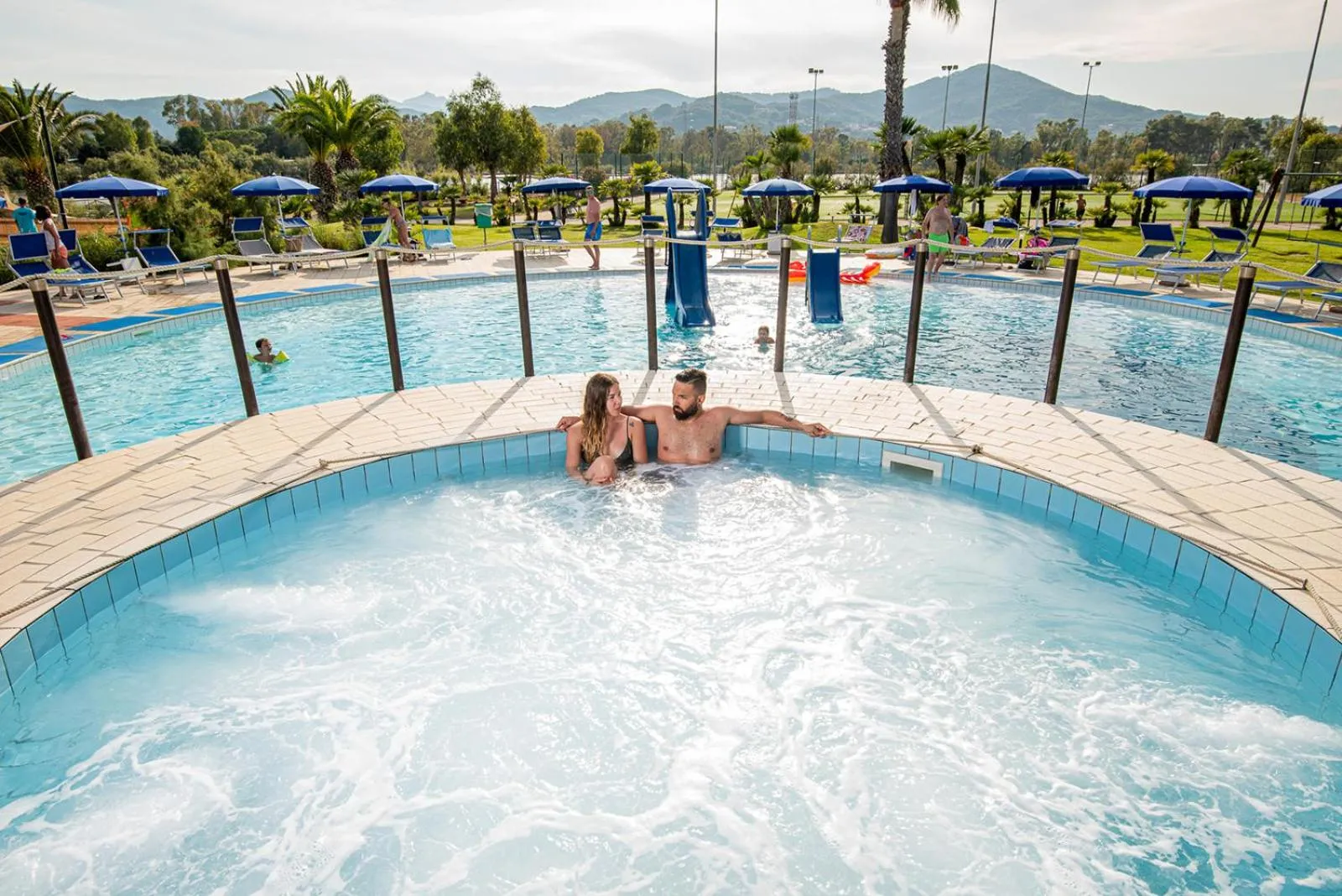 Swimming pool in Hotel Airone isola d'Elba