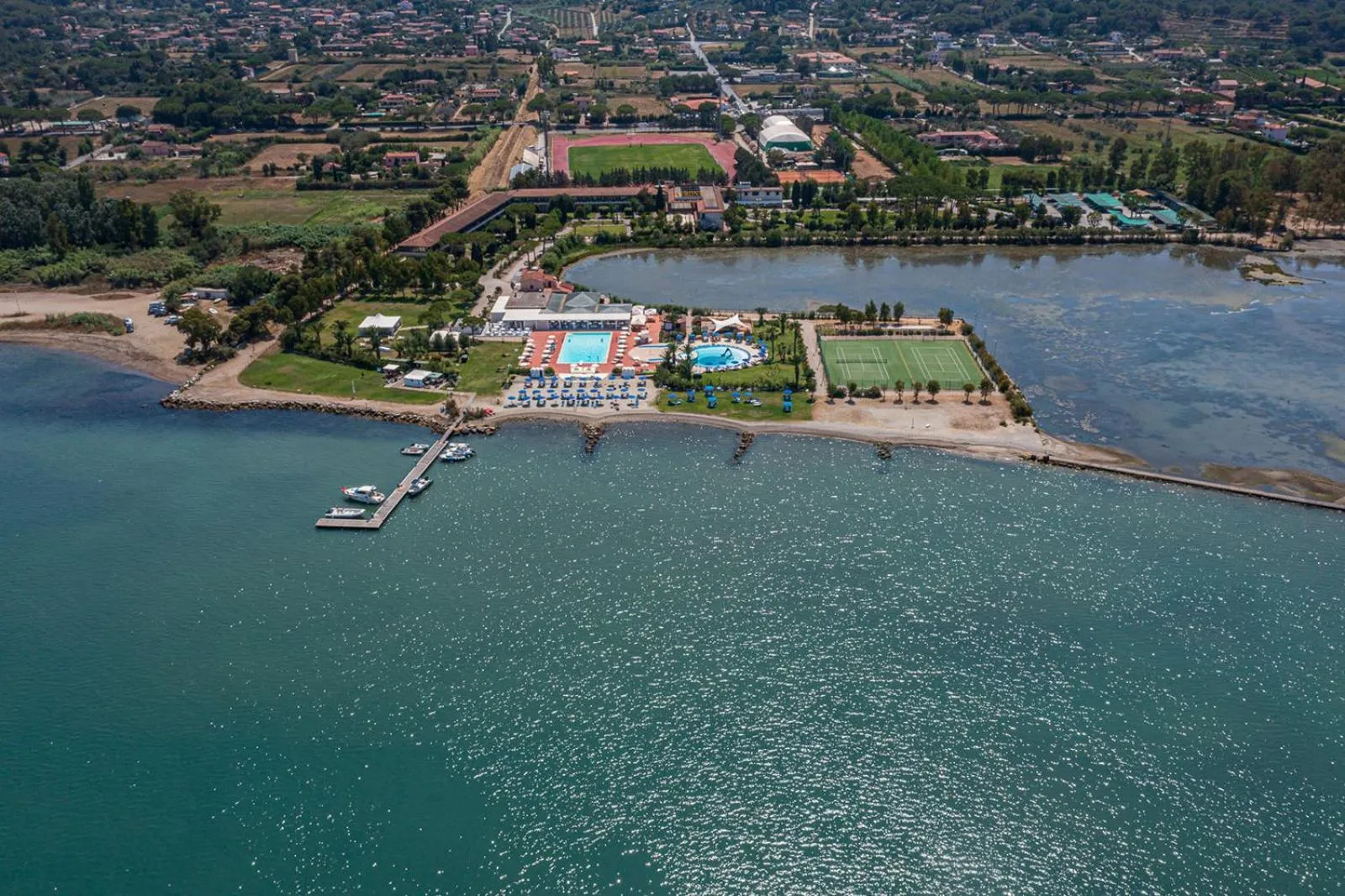 Bird's eye view in Hotel Airone isola d'Elba