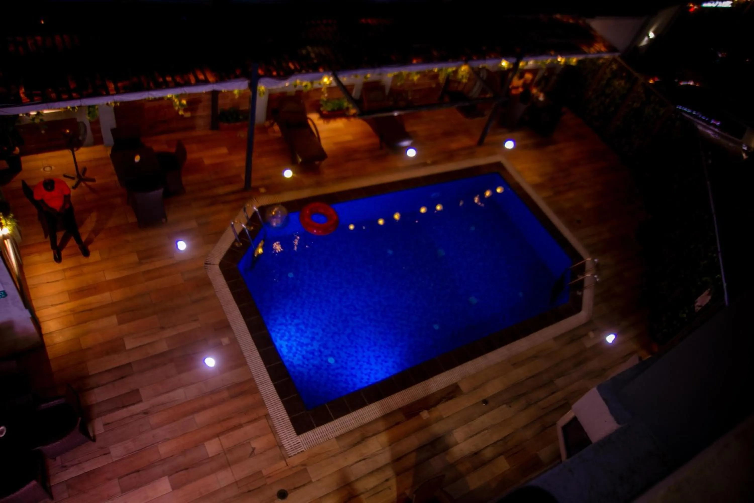 Pool view in Ivy Hotel Emerald