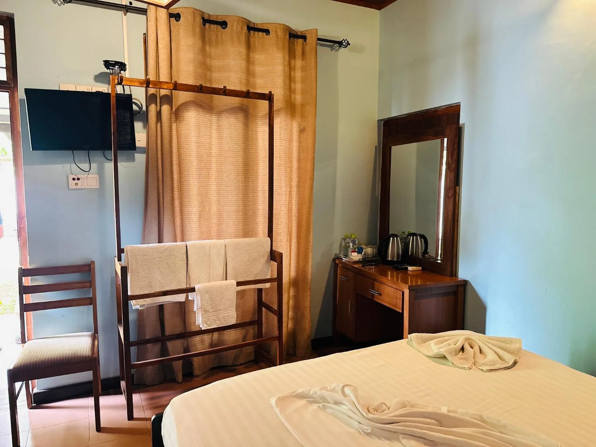 Bed in Gamodh Citadel Resort