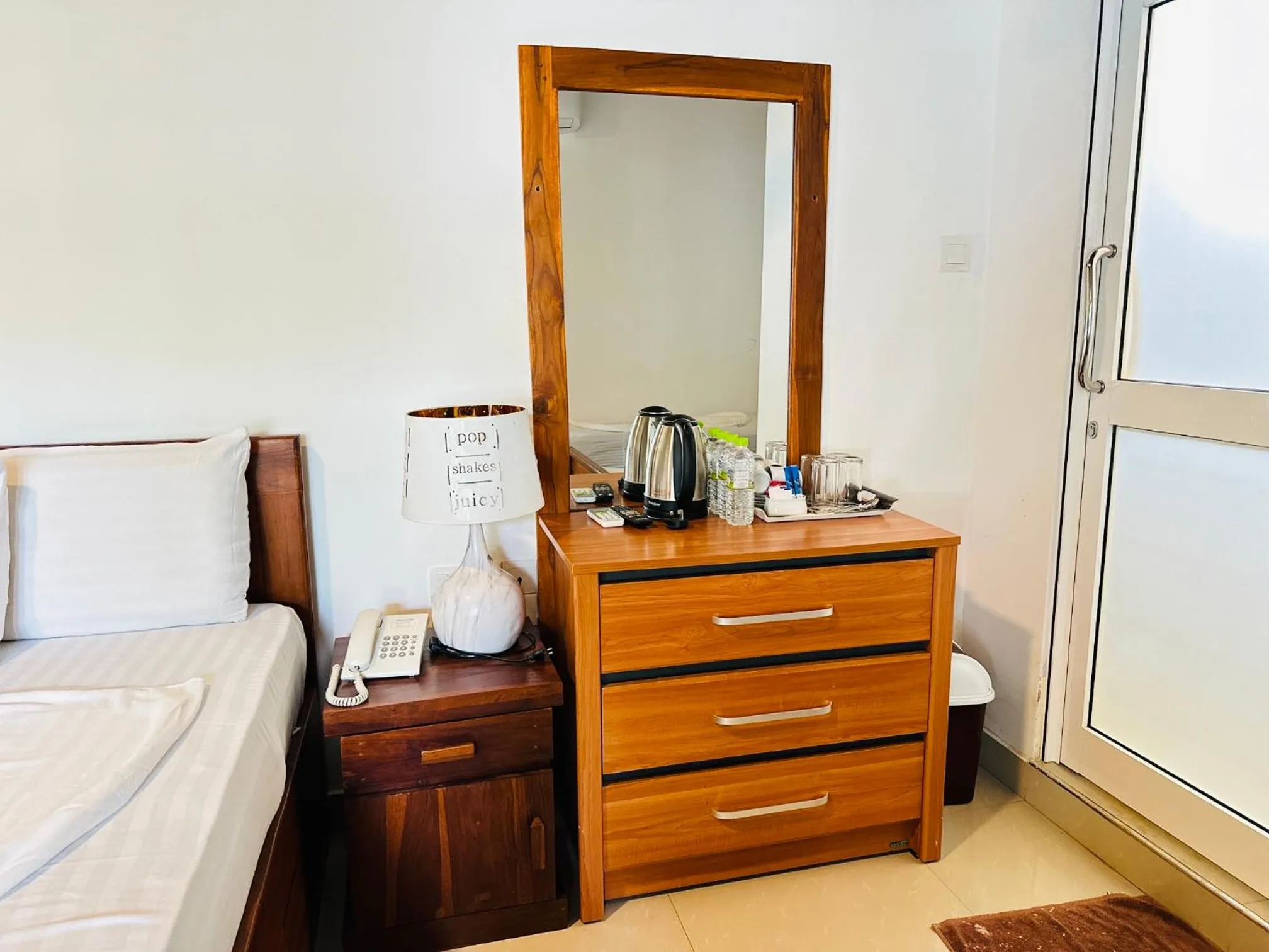 Bed in Gamodh Citadel Resort