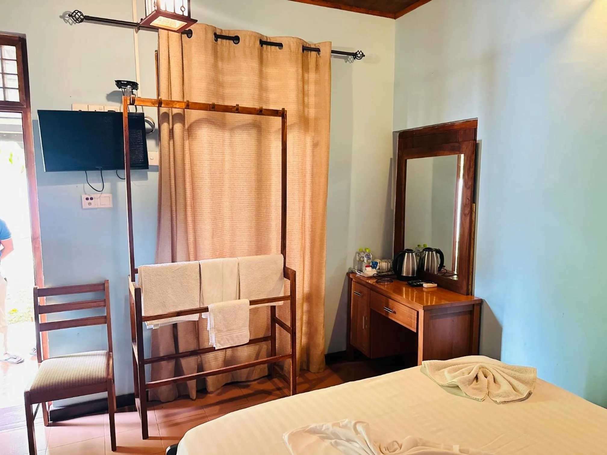 Bed in Gamodh Citadel Resort