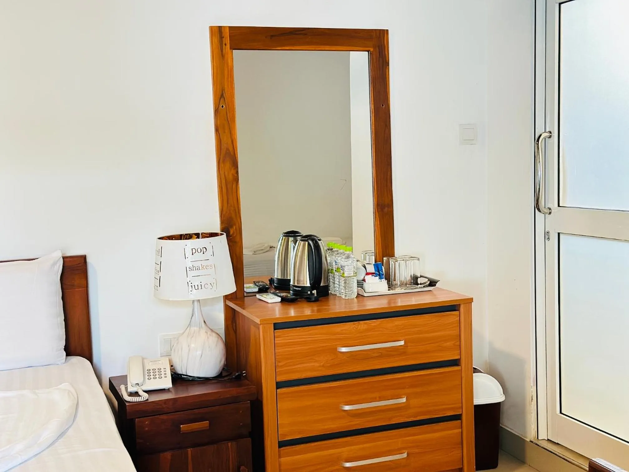 Bed in Gamodh Citadel Resort