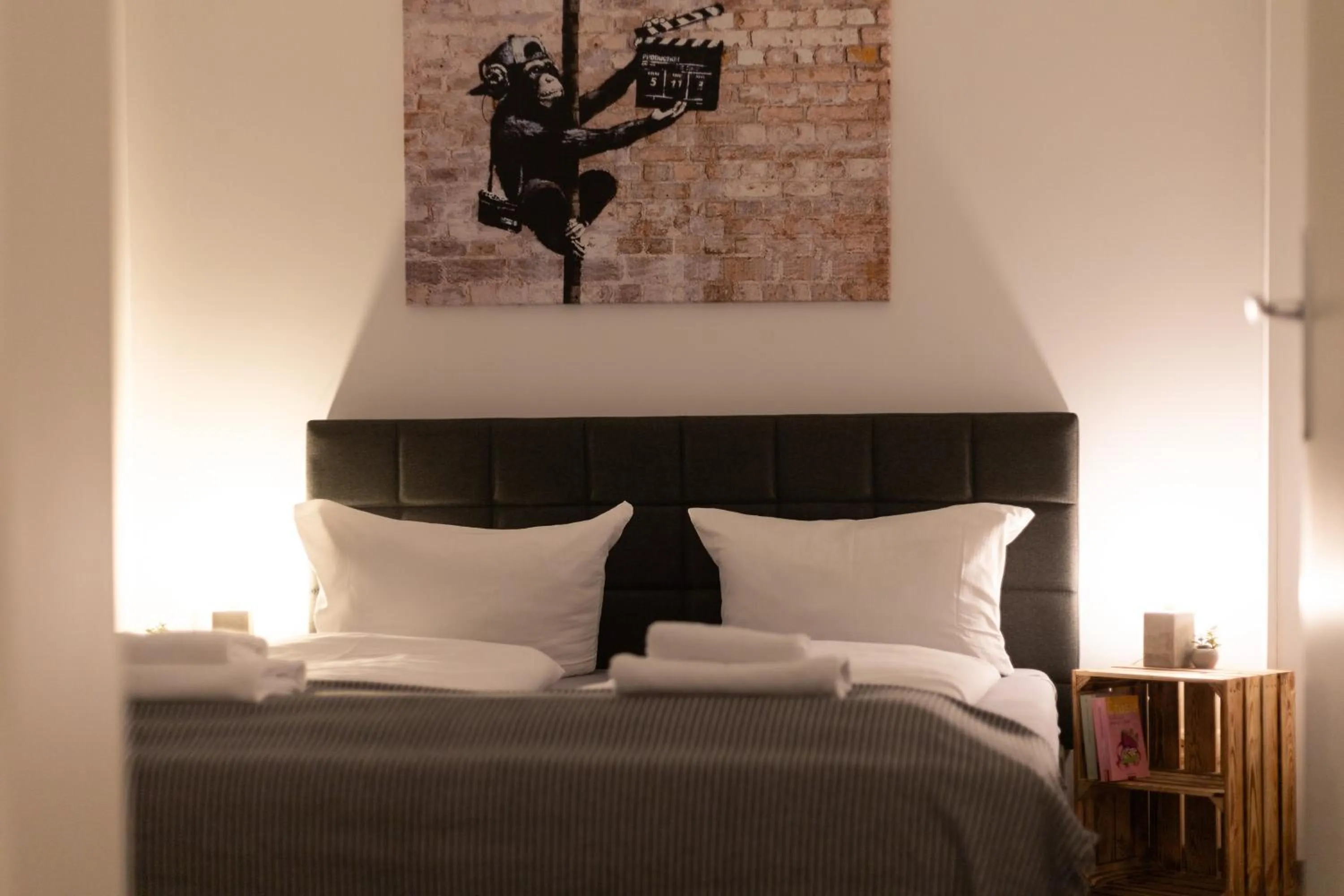 Bed in Apartments am Neuen Theater - Altstadt - Zentral - Küche - Wifi - Powered by Ko-Living