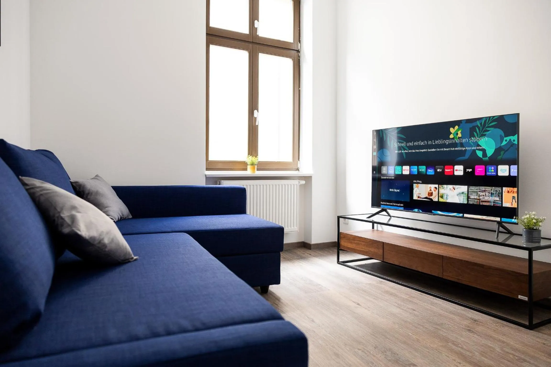 Communal lounge/ TV room in Apartments am Neuen Theater - Altstadt - Zentral - Küche - Wifi - Powered by Ko-Living