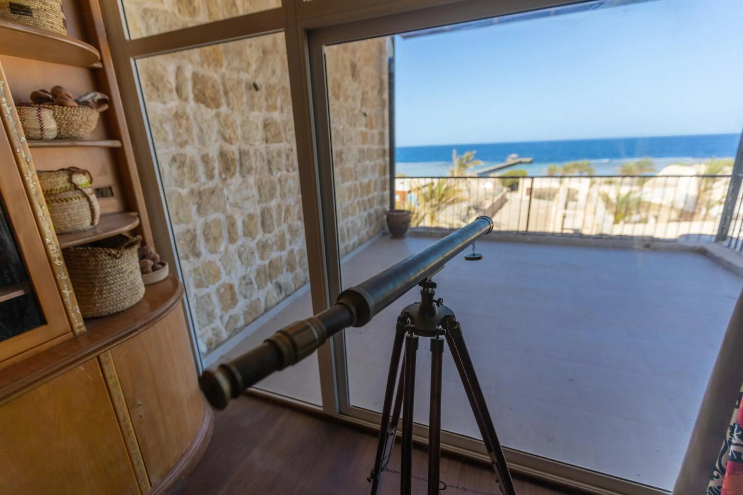Natural landscape in Wadi Sabarah Lodge