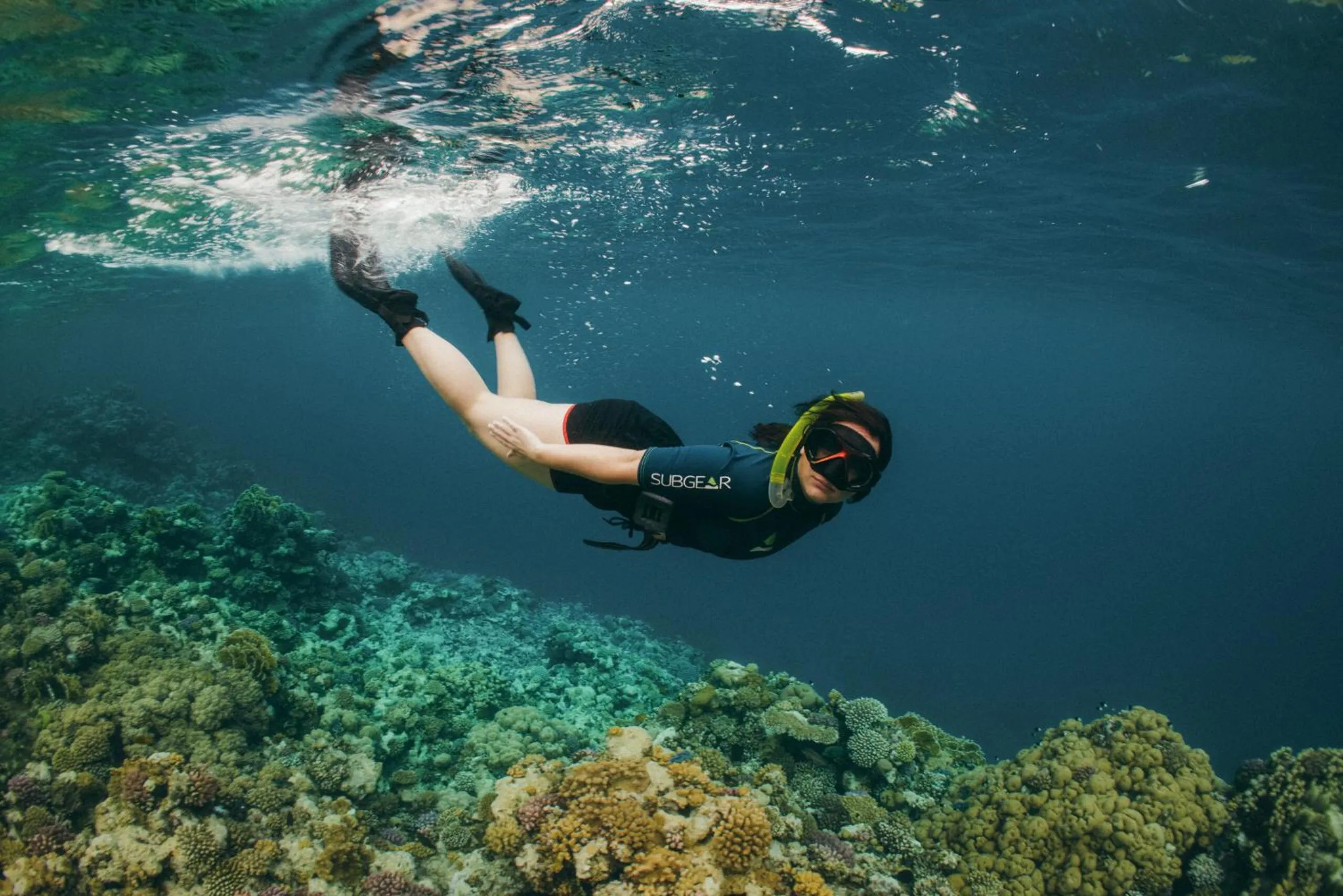 Snorkeling in Wadi Sabarah Lodge