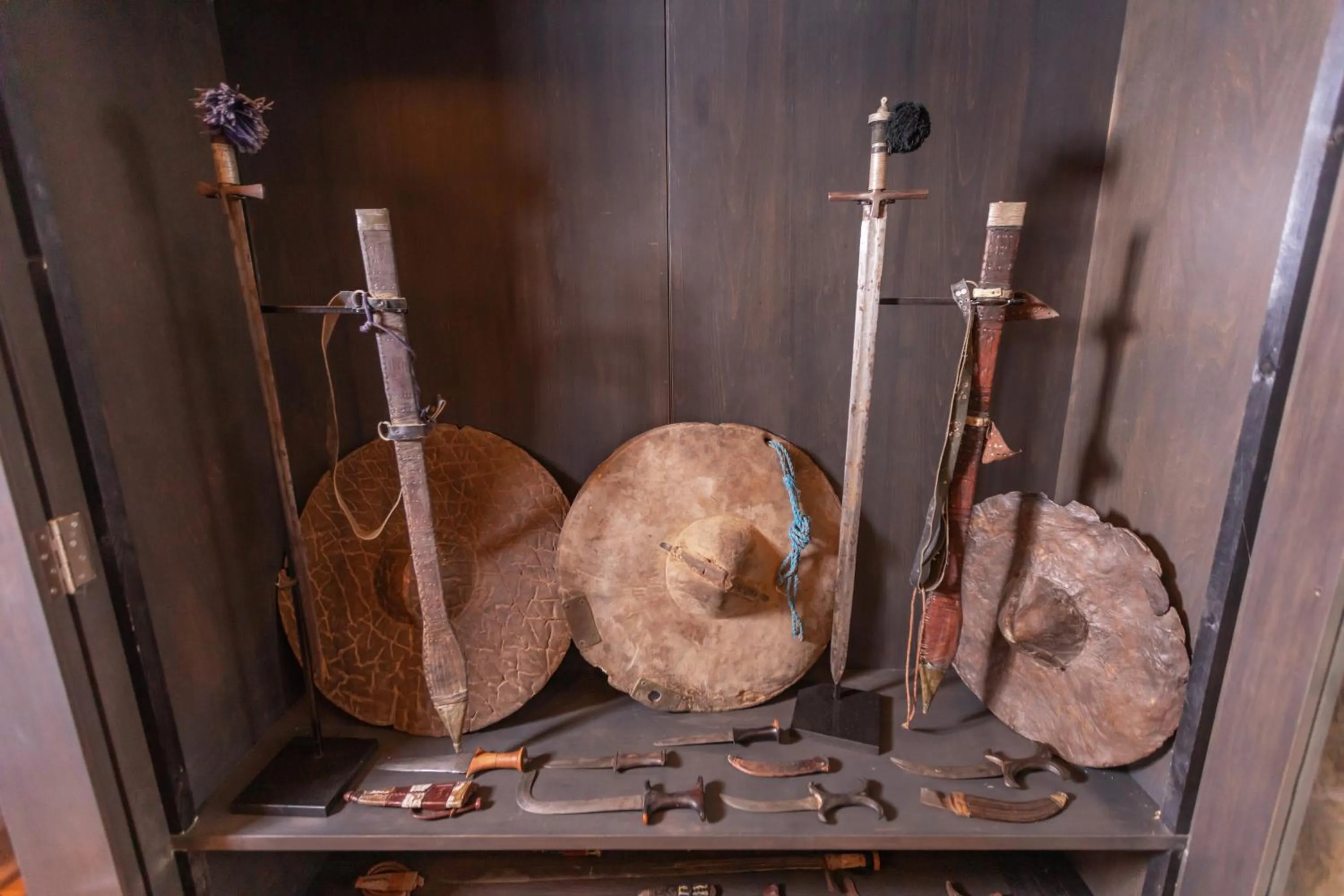 Library in Wadi Sabarah Lodge