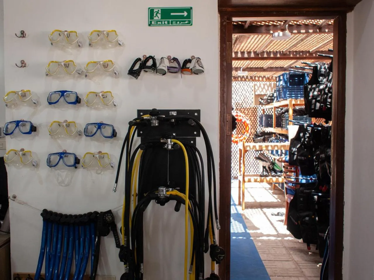 Diving in Wadi Sabarah Lodge