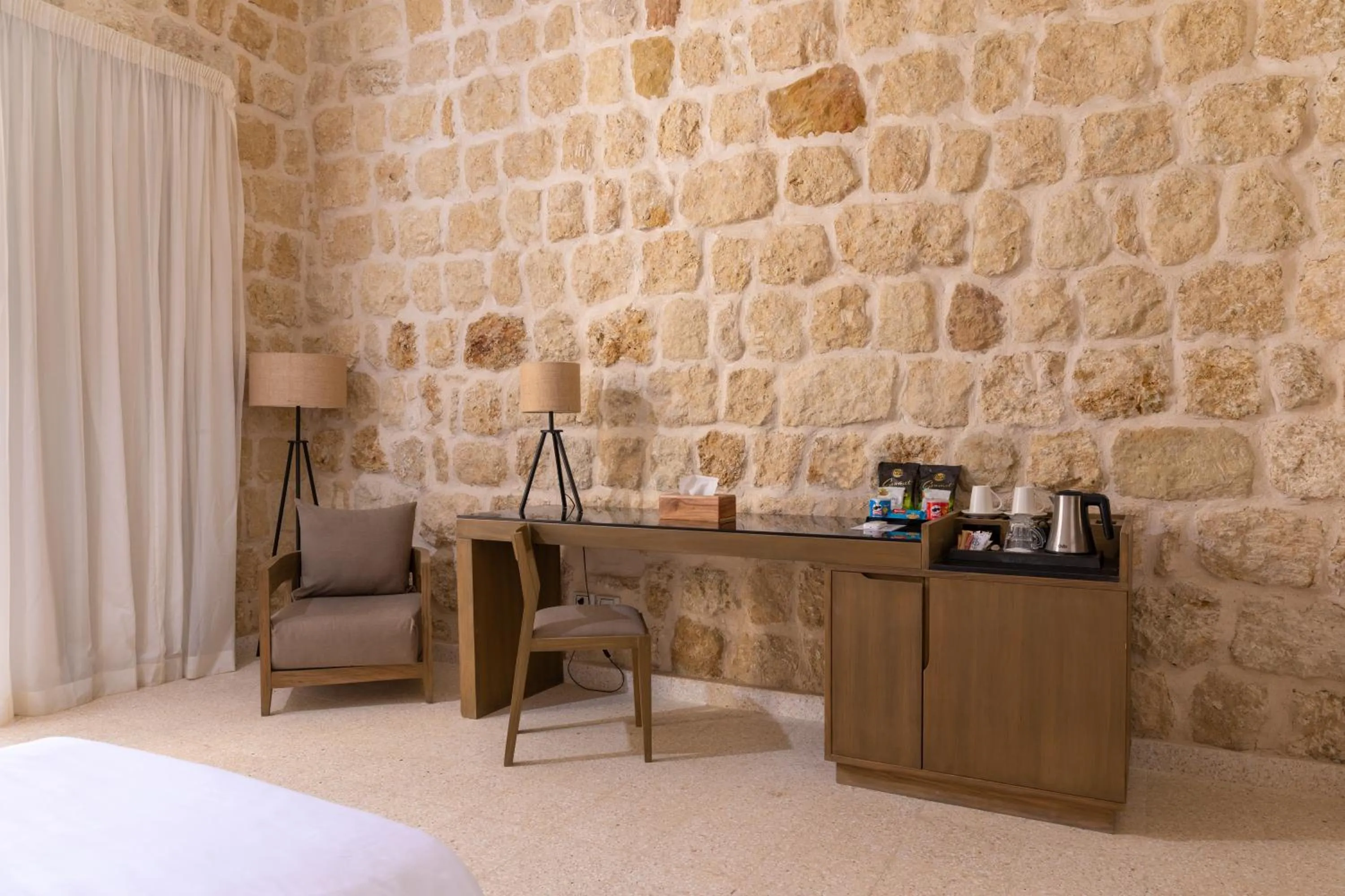 Photo of the whole room, Bed in Wadi Sabarah Lodge