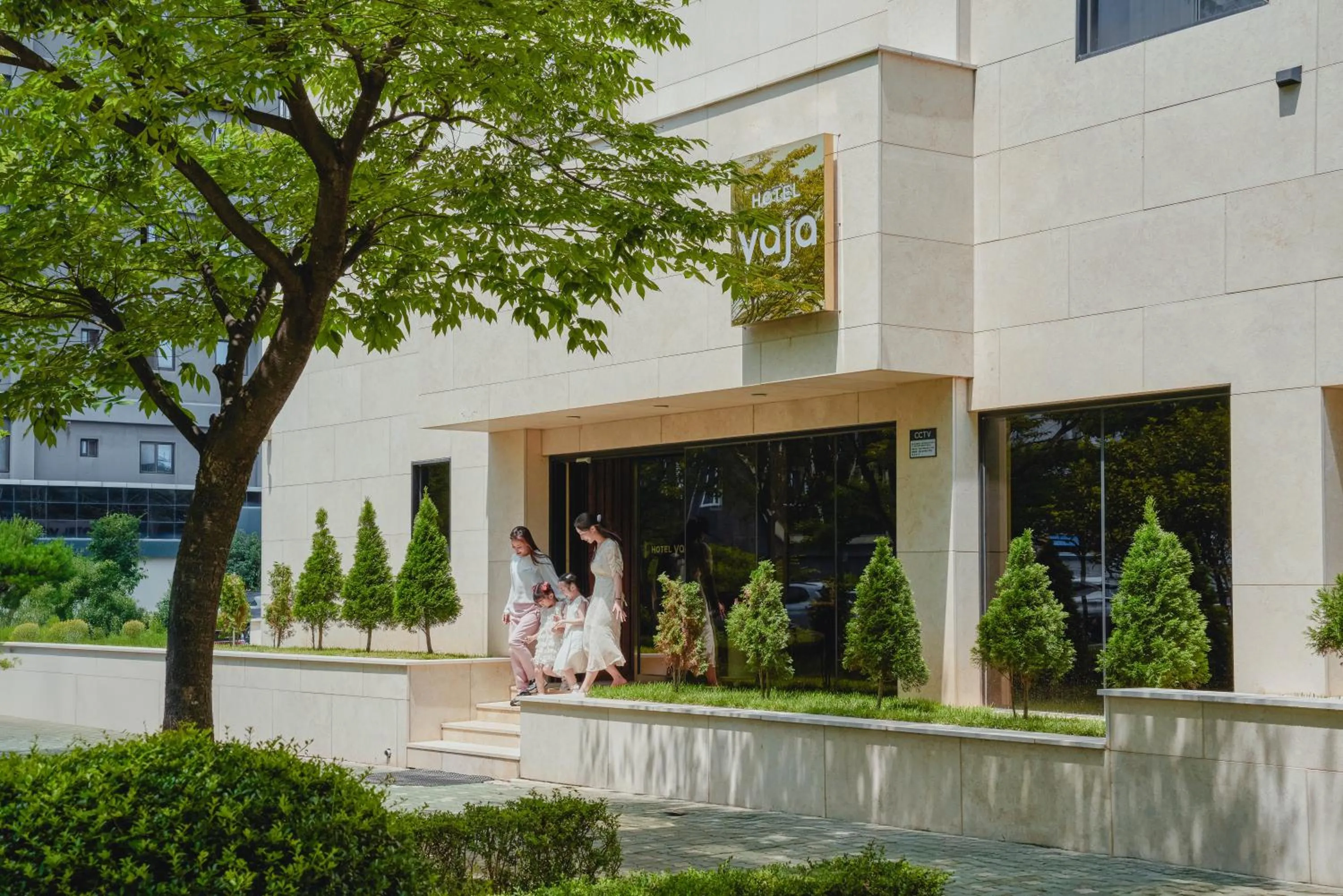 Garden view in Hotel Yaja Mokpo Peace Square