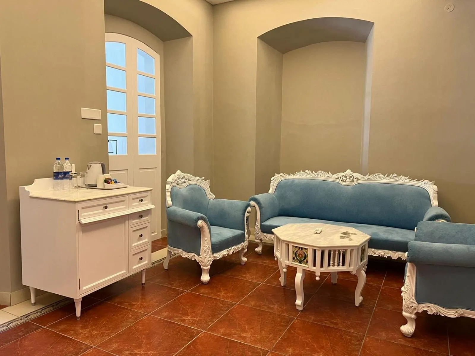 Living room in Villa Cavi