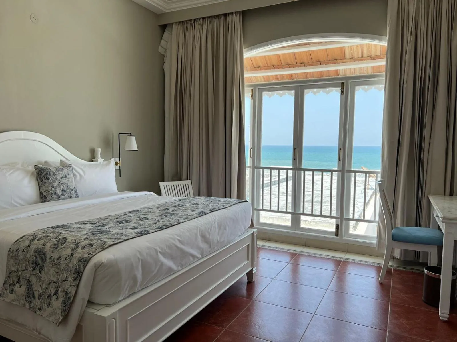 Bed in Villa Cavi