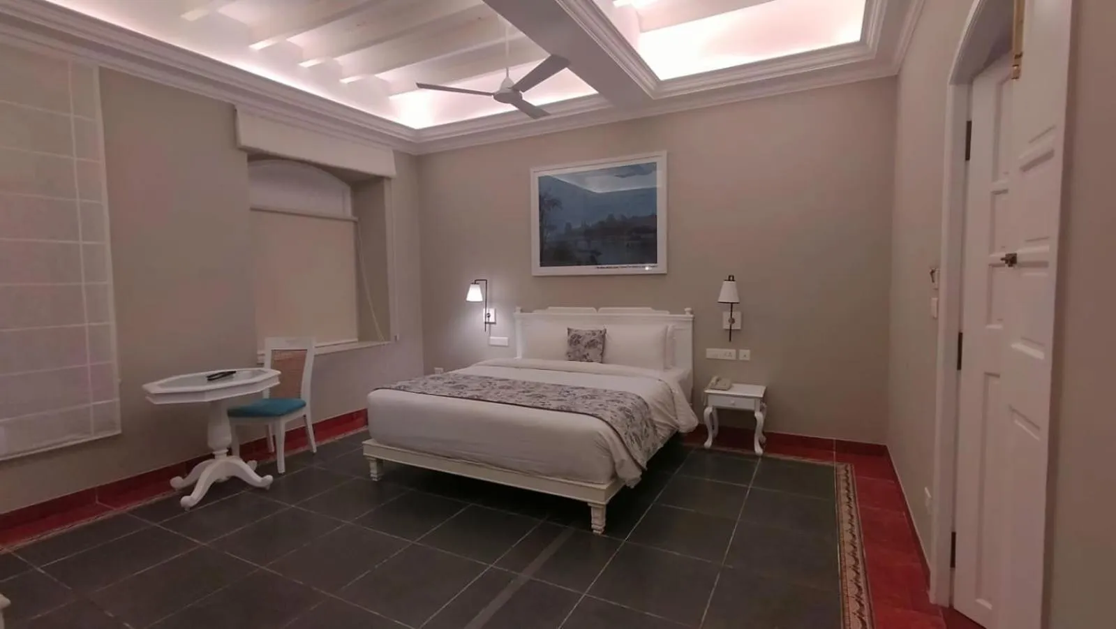 Bed in Villa Cavi