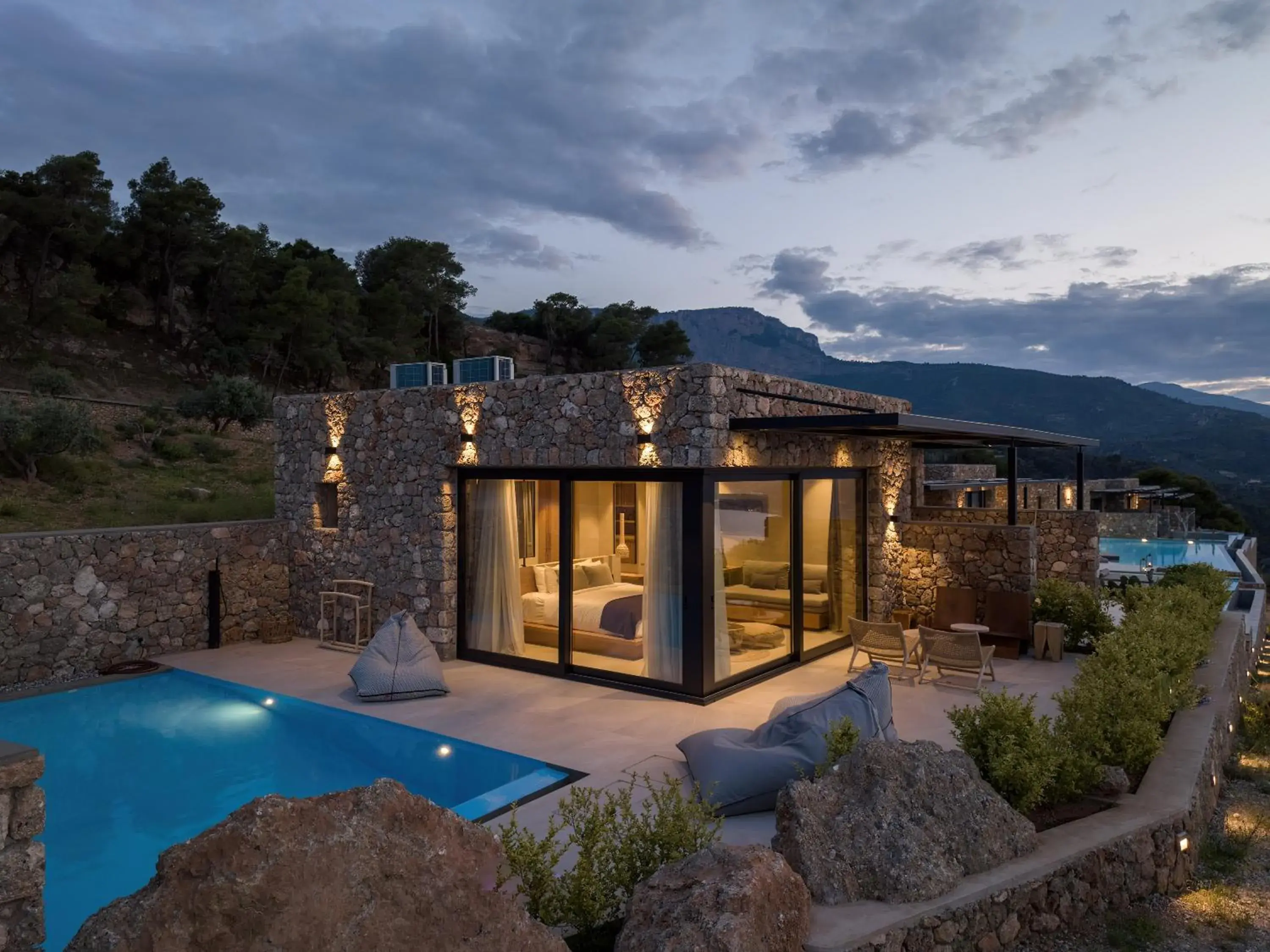 Junior Suite with Private Pool in Le Grand Bleu Resort Junior Suite with Private Pool in Le Grand Bleu Resort