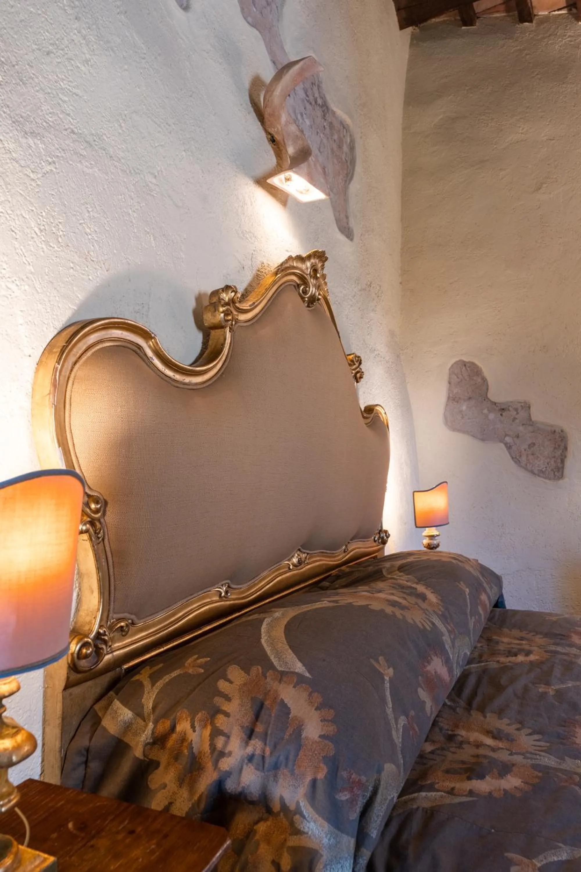 Bed in Hotel Della Fortezza