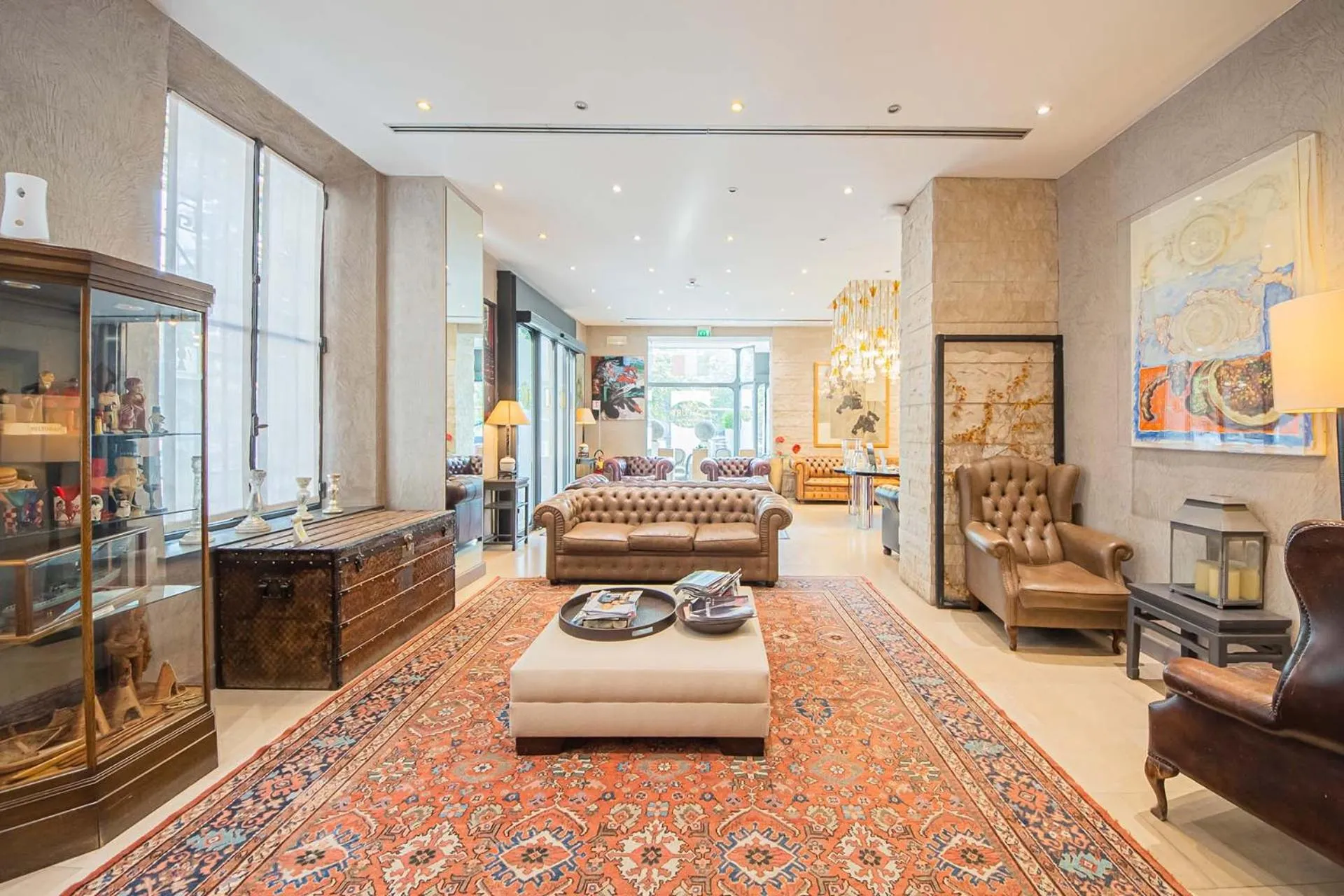 Lobby or reception in Century Hotel