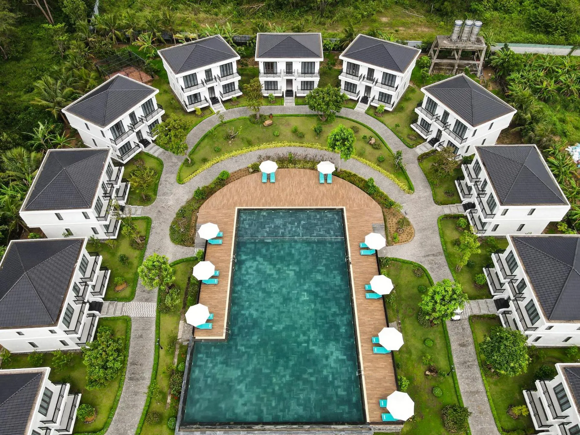 Bird's eye view in DAD Resort Phú Quốc