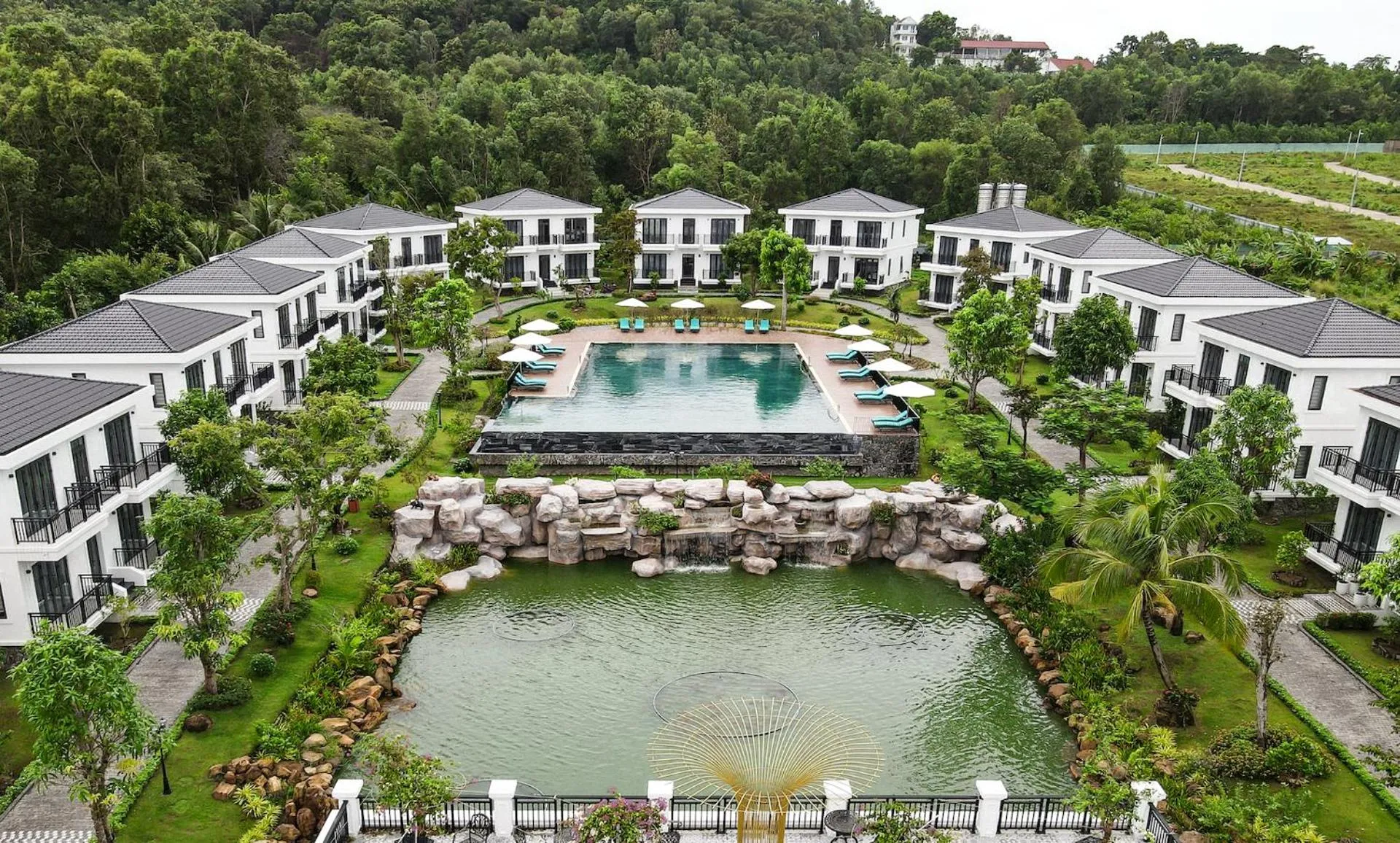 Bird's eye view in DAD Resort Phú Quốc