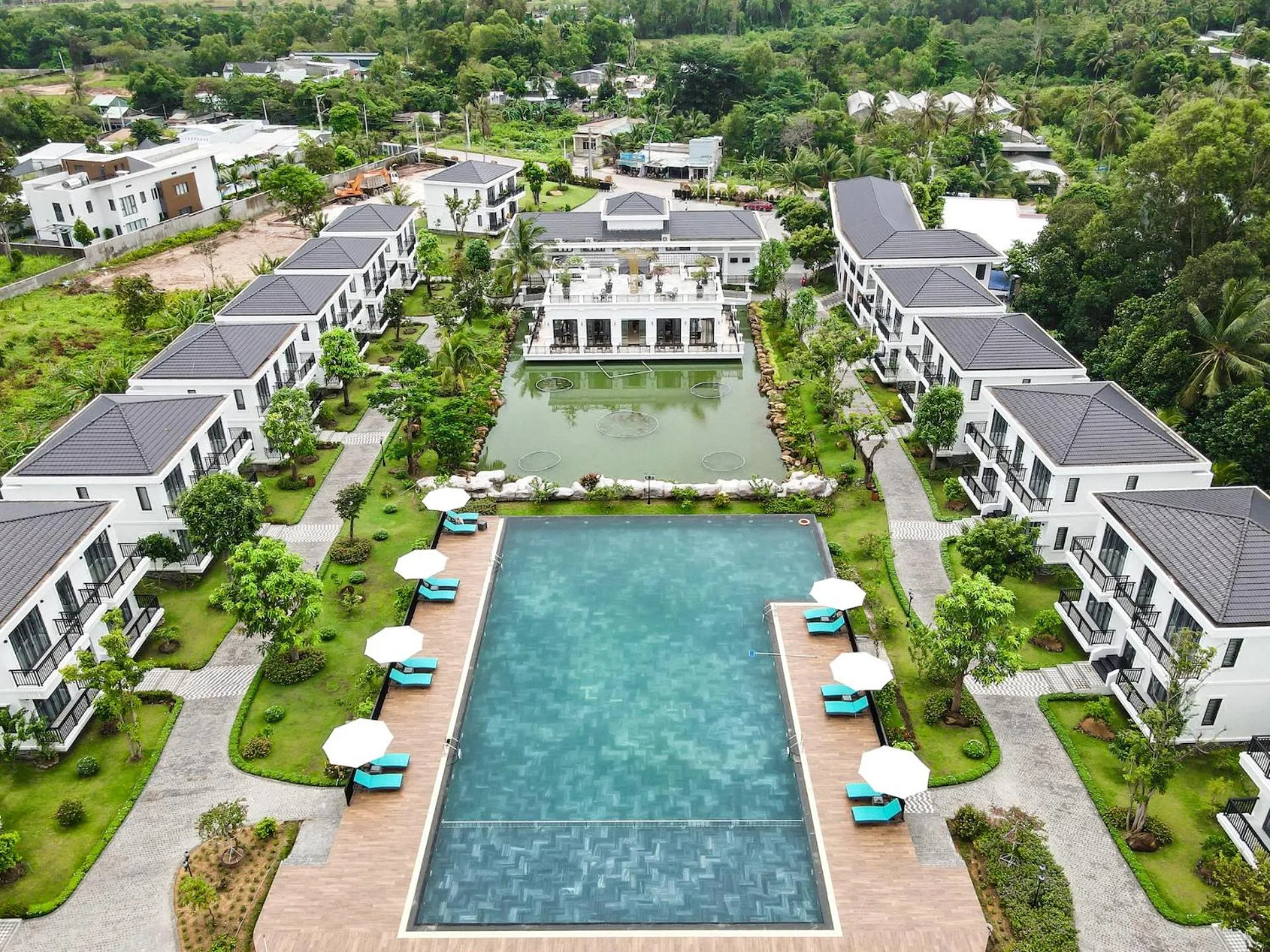 Bird's eye view in DAD Resort Phú Quốc
