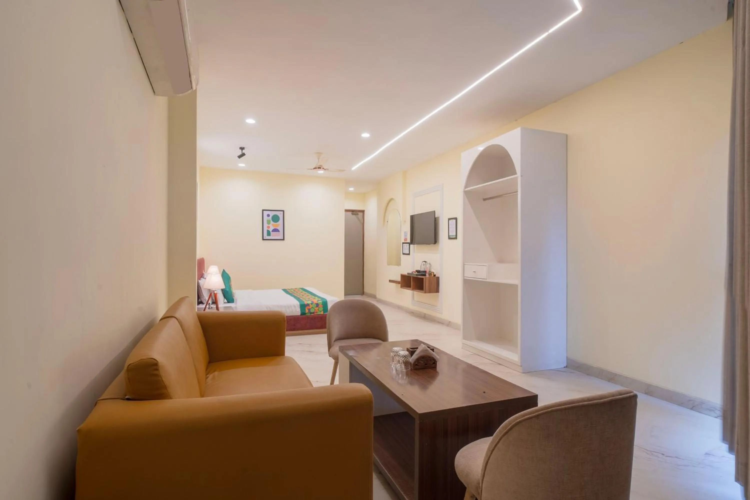 Seating area in Treebo The Mountain Deer Valley Near PGI