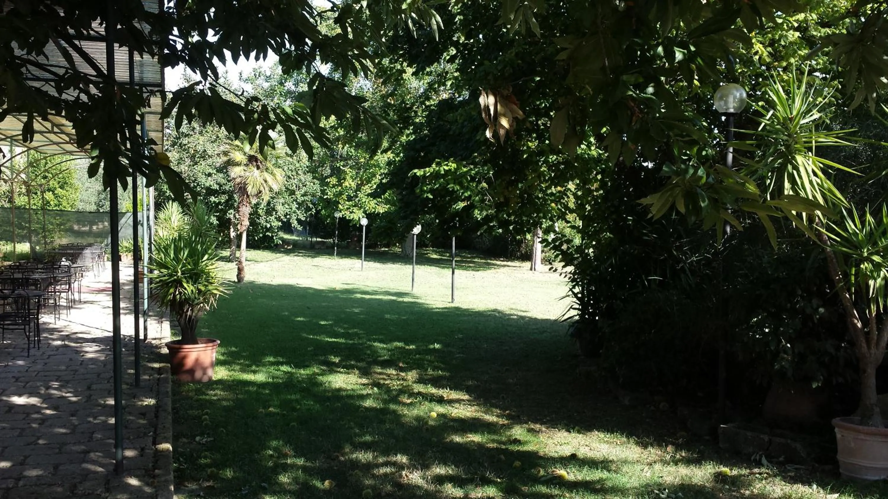 Garden in Hotel Scilla