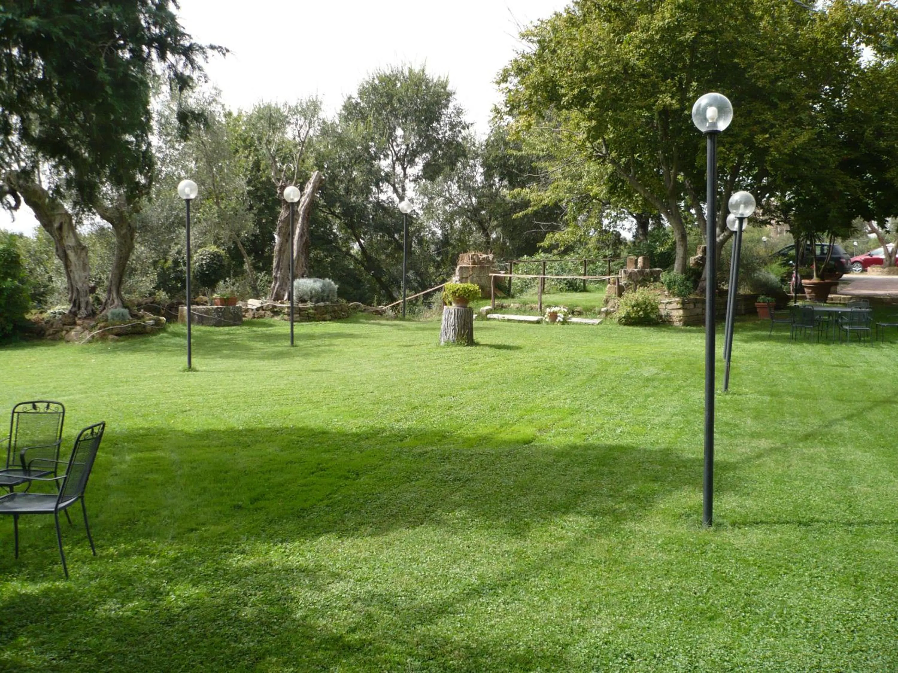 Garden in Hotel Scilla