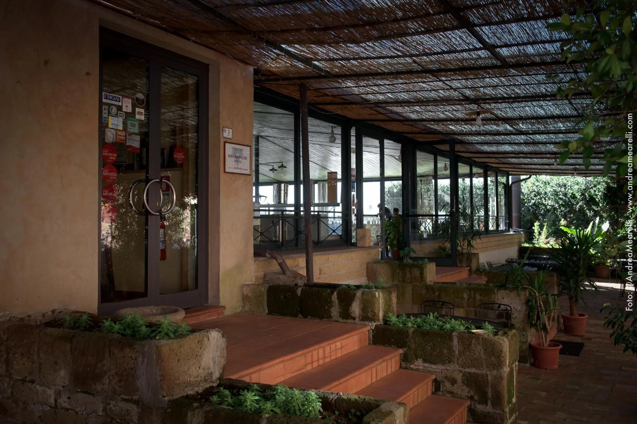 Facade/entrance in Hotel Scilla
