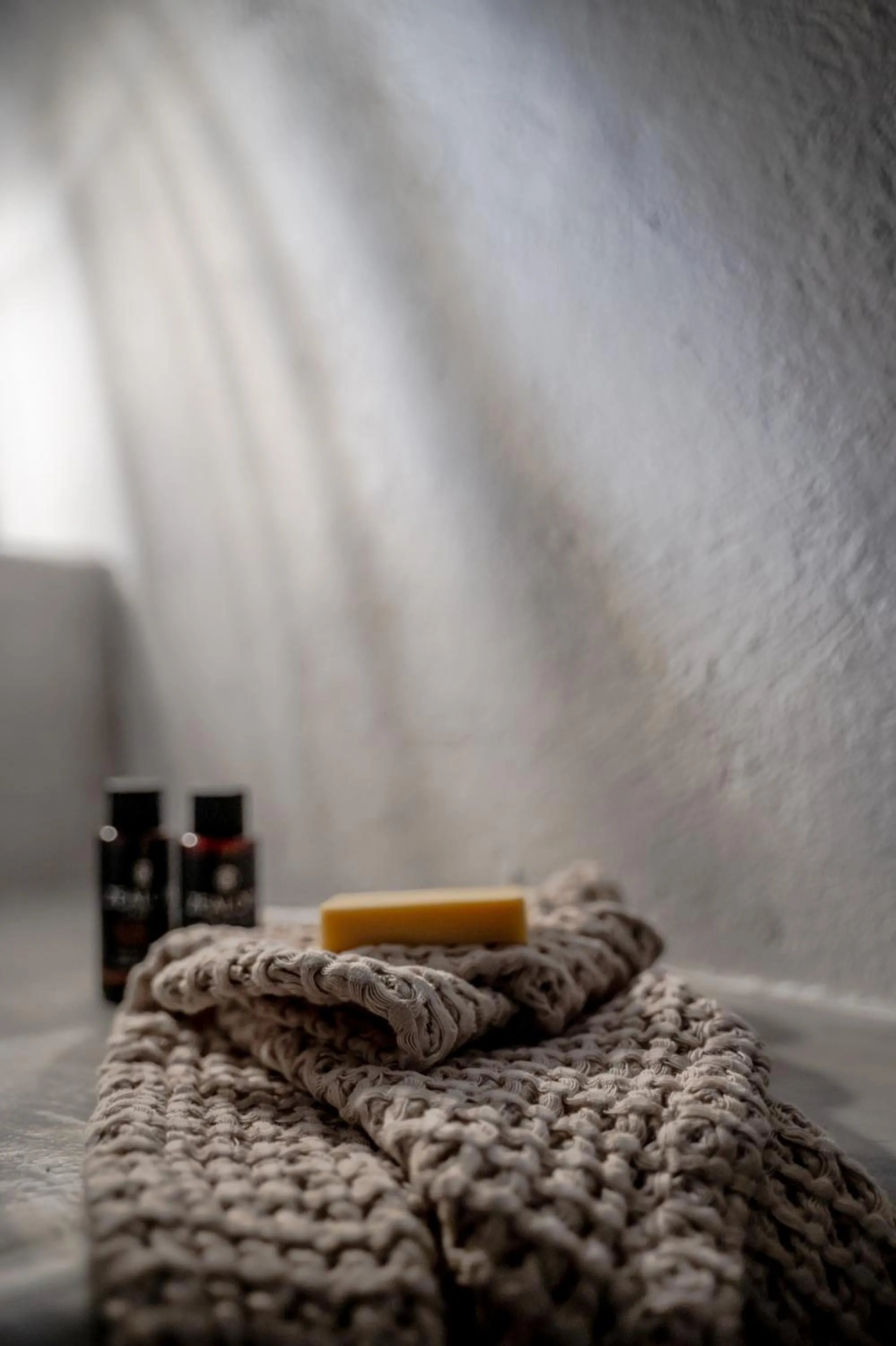 towels in Yposkafon Concept Two-Bedroom Villa with Private Jacuzzi and Hamam