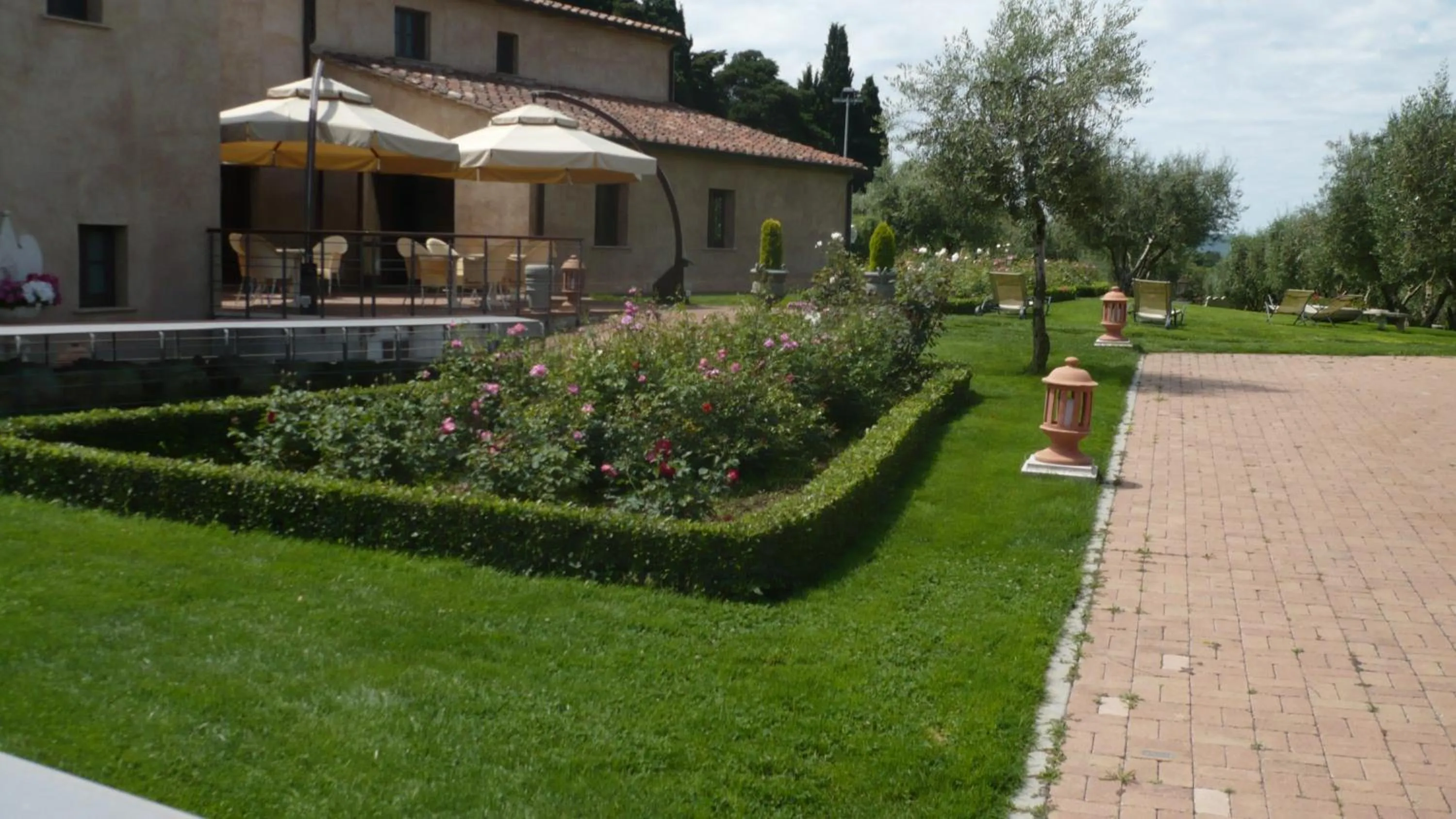 Garden view in Sovana Hotel & Resort
