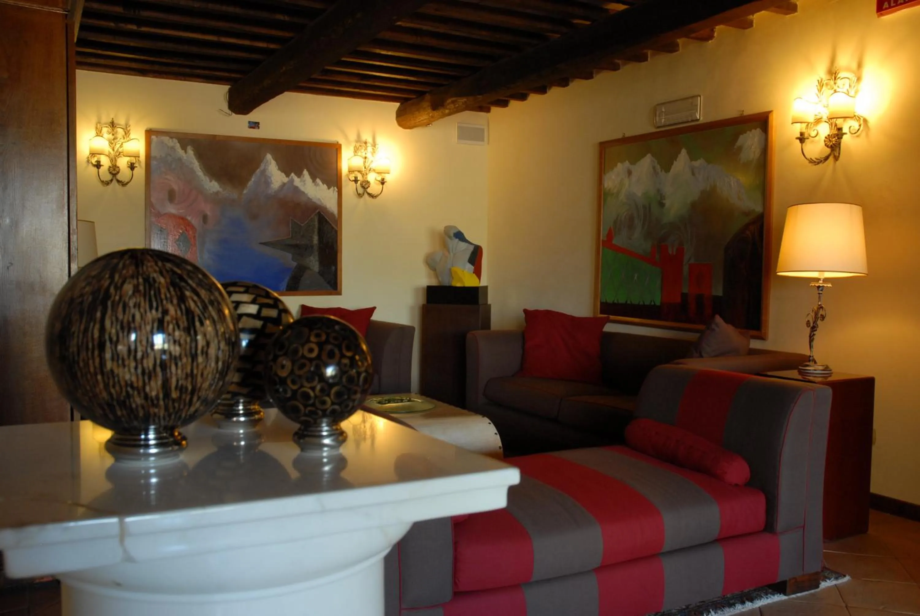 Living room in Sovana Hotel & Resort