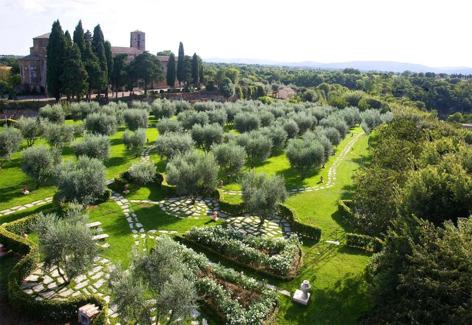 Garden view in Sovana Hotel & Resort
