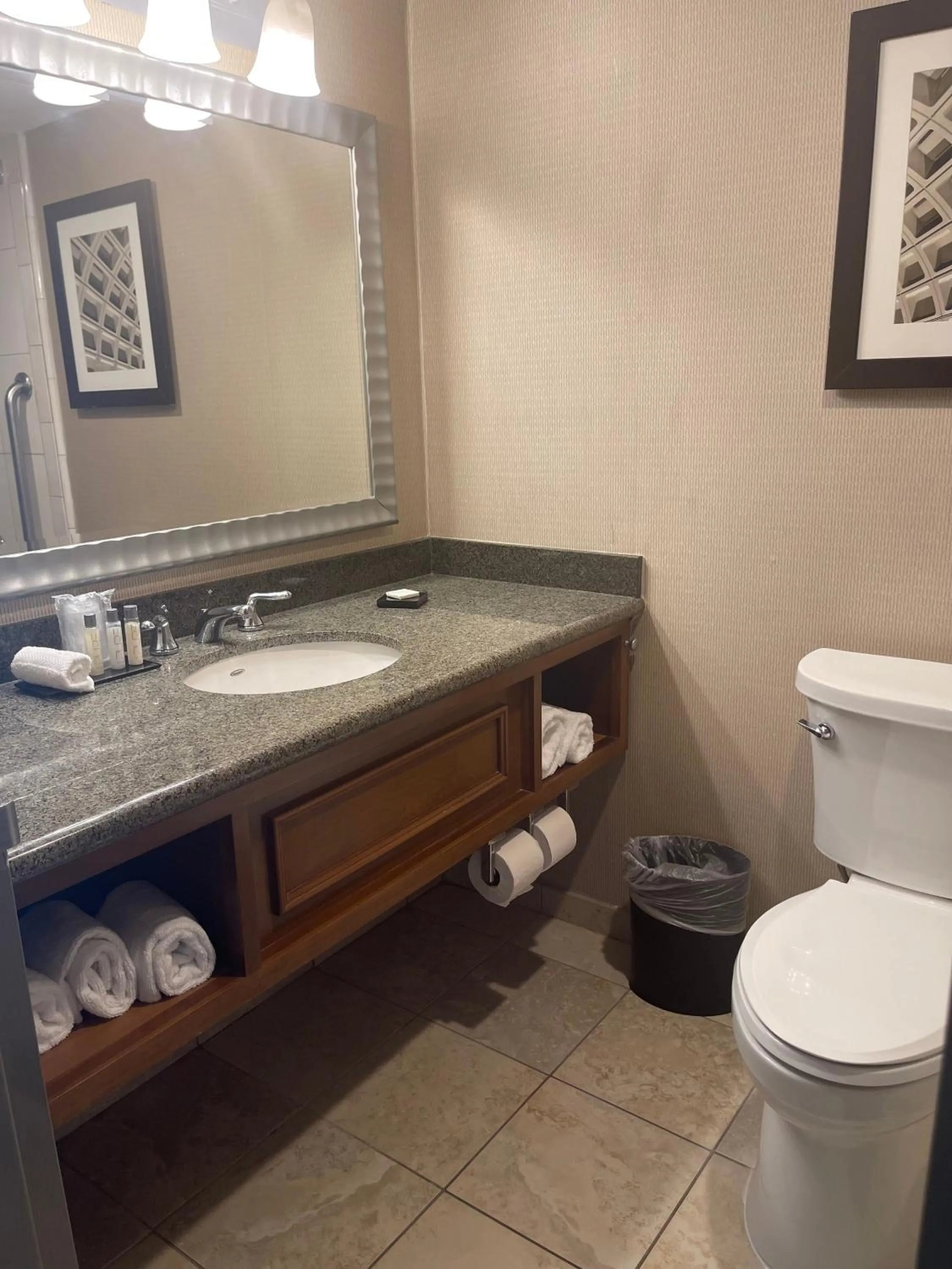 Toilet in Grand Resort Hotel - Mt Laurel - Philadelphia
